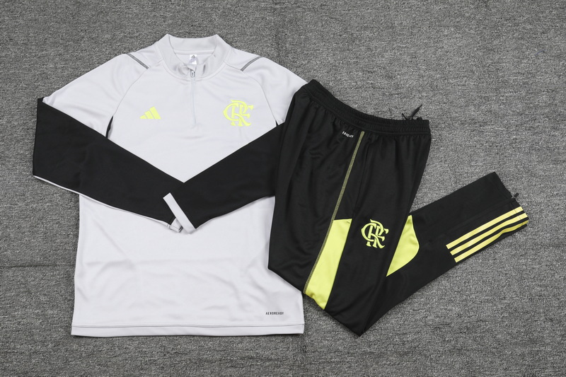 24-25 Flamengo Long Sleeve Training Suit Football Shirts 1