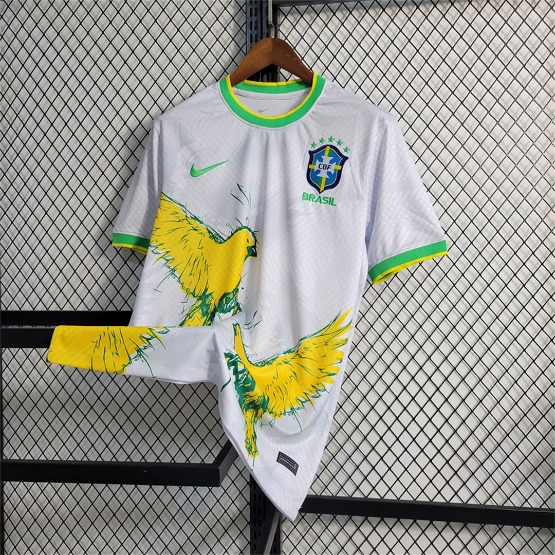 2023 Brazil White Pigeon Special Edition Kit Football AAAAJersey Yupoo 3