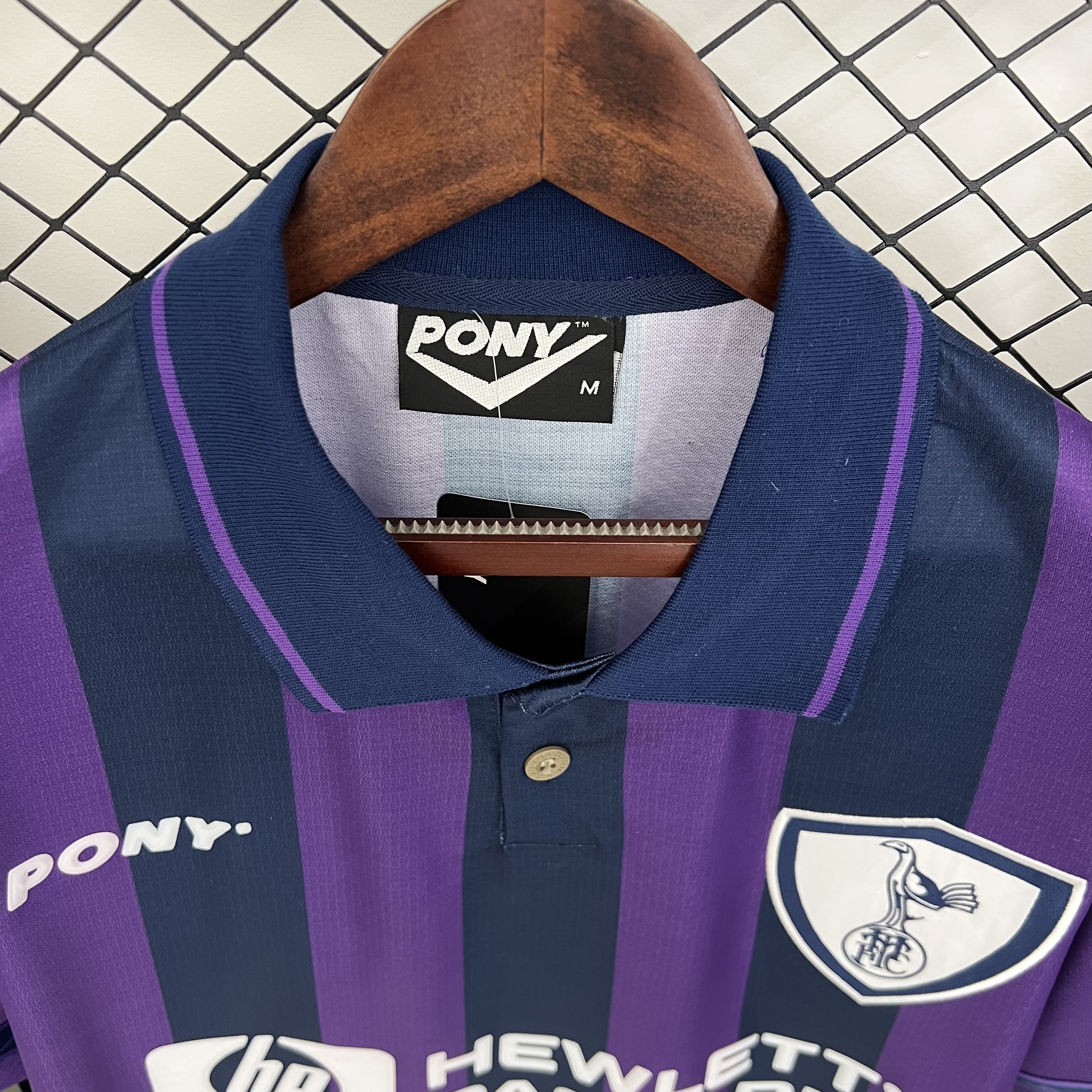 95-97 Tottenham HotSpur Away Retro Kit Vintage Sino Shirt AAAAJersey Wholesale Yupoo 6