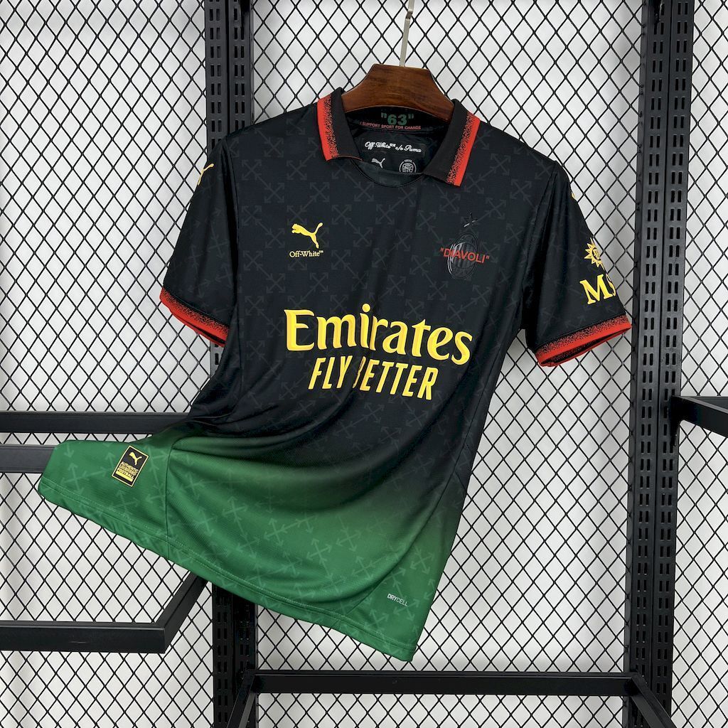 24-25 AC Milan Fourth Black Shirt Football Apparels Soccer AAAAJersey Yupoo