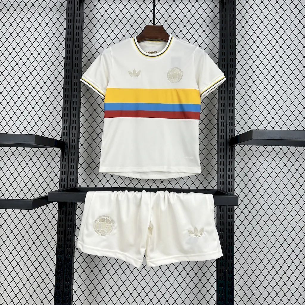 24-25 Colombia 100th Anniversary Kids Kits Youth Apparels AAAAJersey Supplier Yupoo