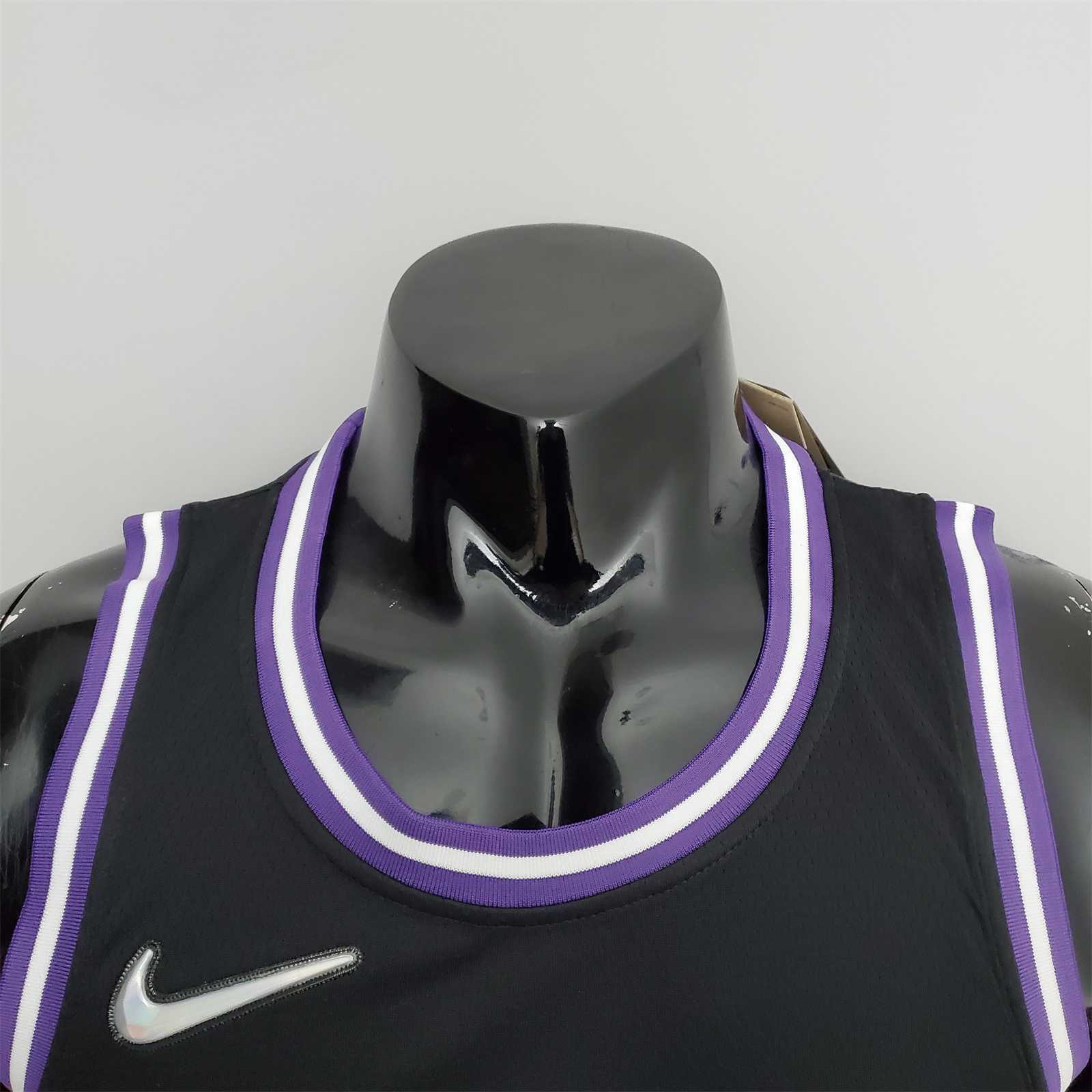 2022 Season Williams#55 Kings City Edition Black NBA Jersey 7