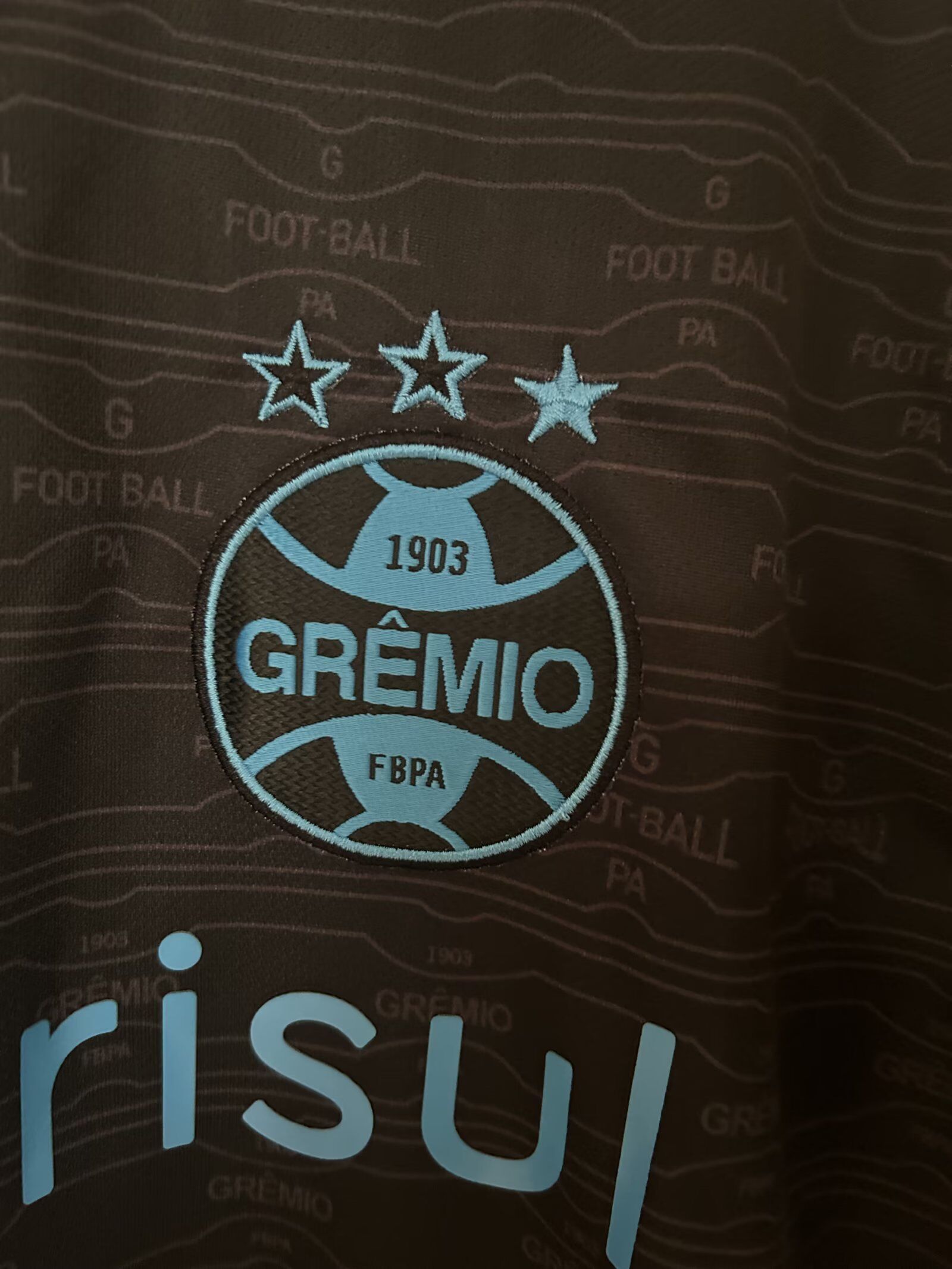 23-24 Gremio Black S-XXL Soccer Jerseys 1
