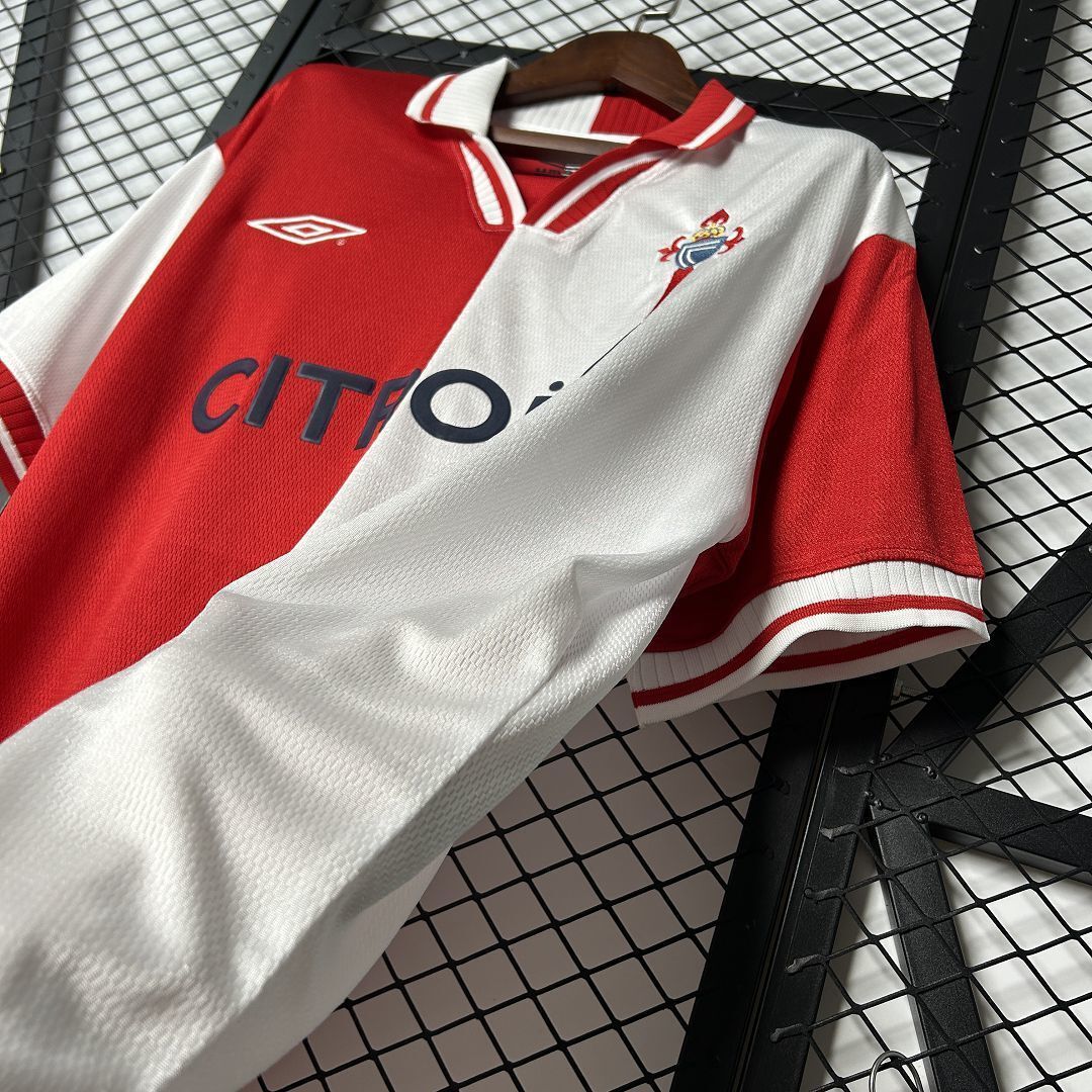 01-02 Celta Away Retro Kit Vintage Shirt AAAAJersey Wholesale Yupoo 6
