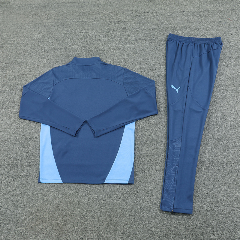 24-25 Manchester City Long Sleeve Training Suit Football Shirts 1