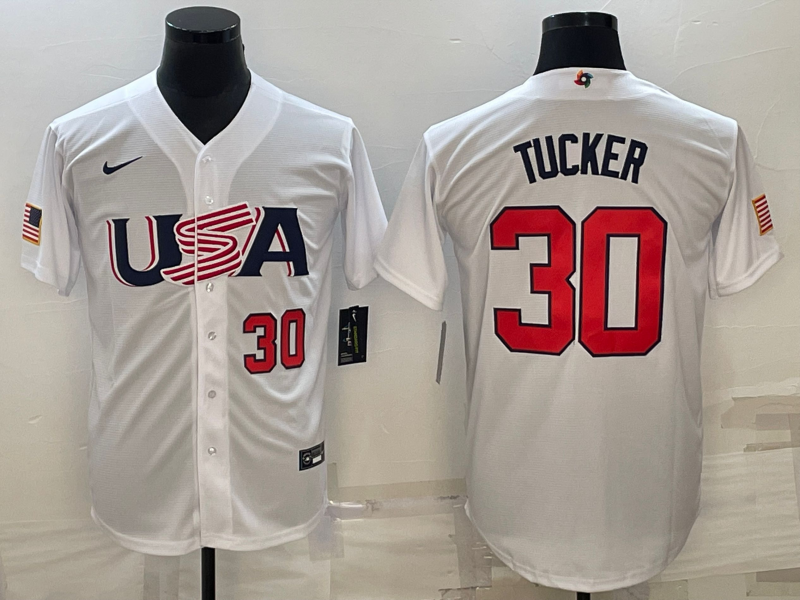 USA 2023 World Cup Baseball Jerseys 95