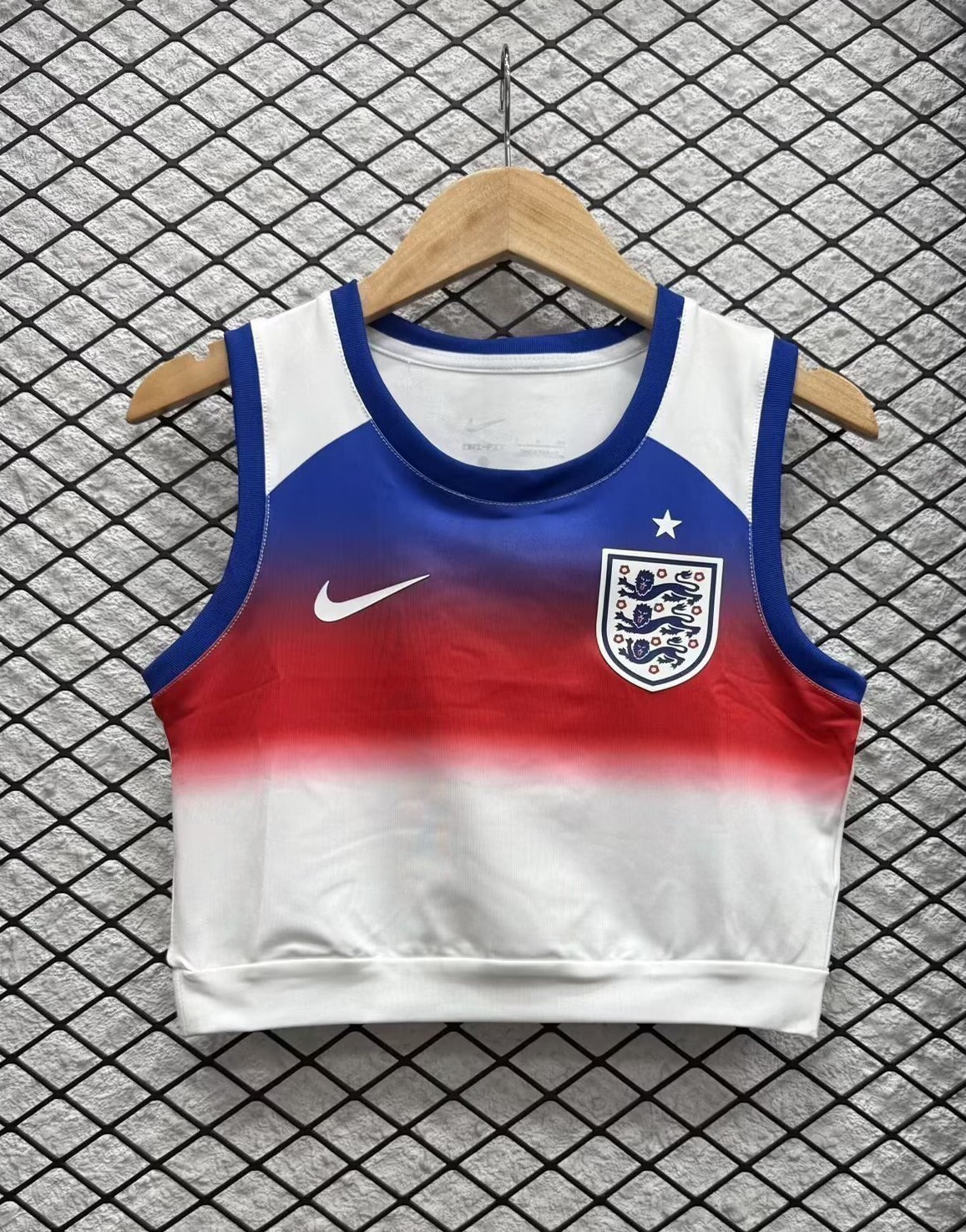 2025 England Home Women Yoga Vest Kit Soccer T-Shirt AAAAJersey Supply Yupoo