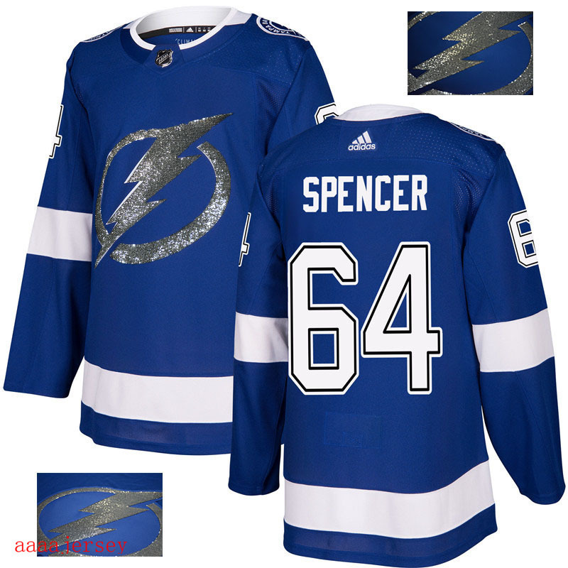 2018 Tampa Bay Lightning ice hockey jersey M-3XL 坦帕湾闪电队时尚亮片款冰球服 20