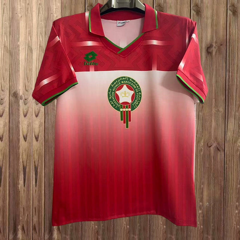 1994 Morocco Home Retro Kit Vintage Shirt Soccer AAAAJersey Yupoo