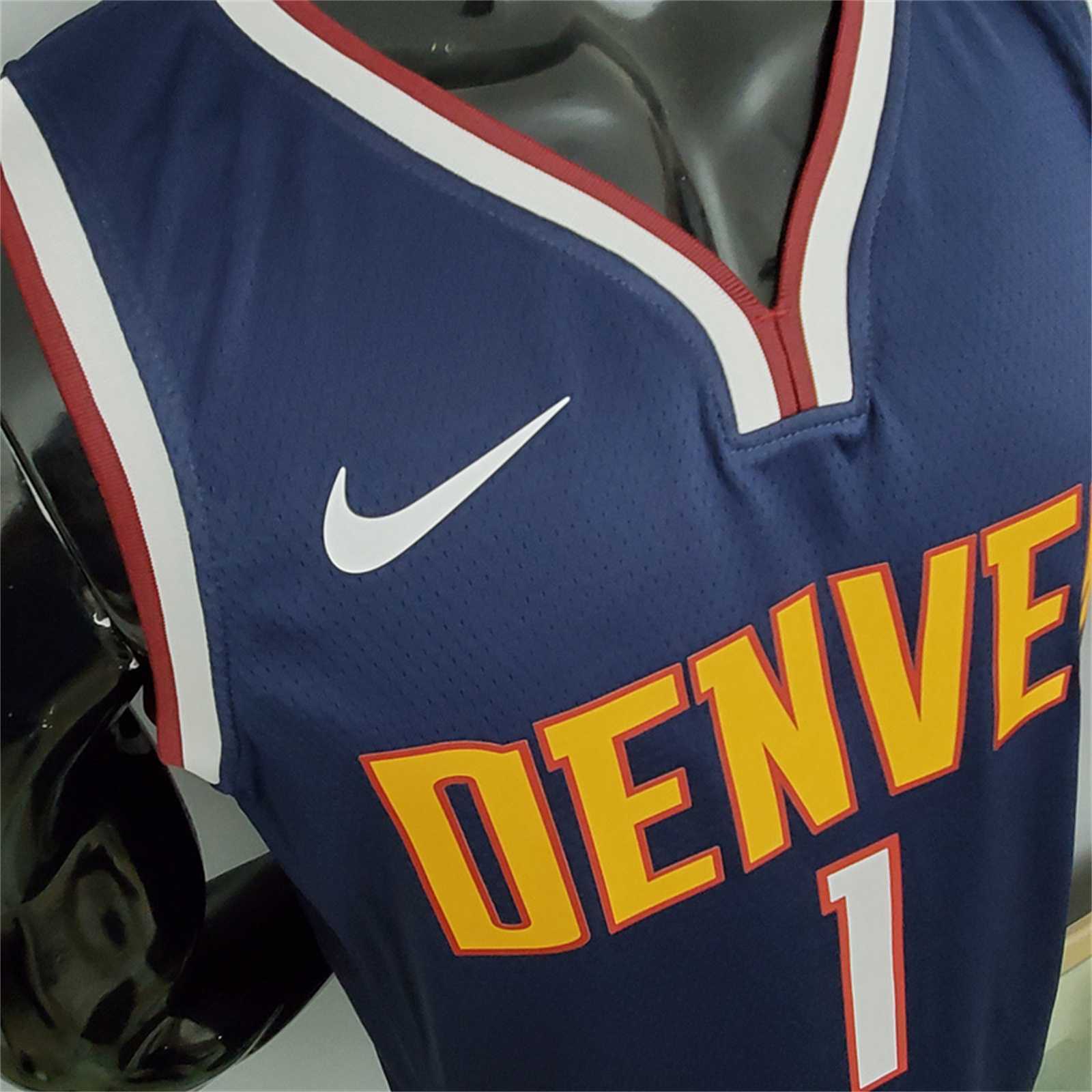 Nuggets Porter jr.#1 Navy Blue 4