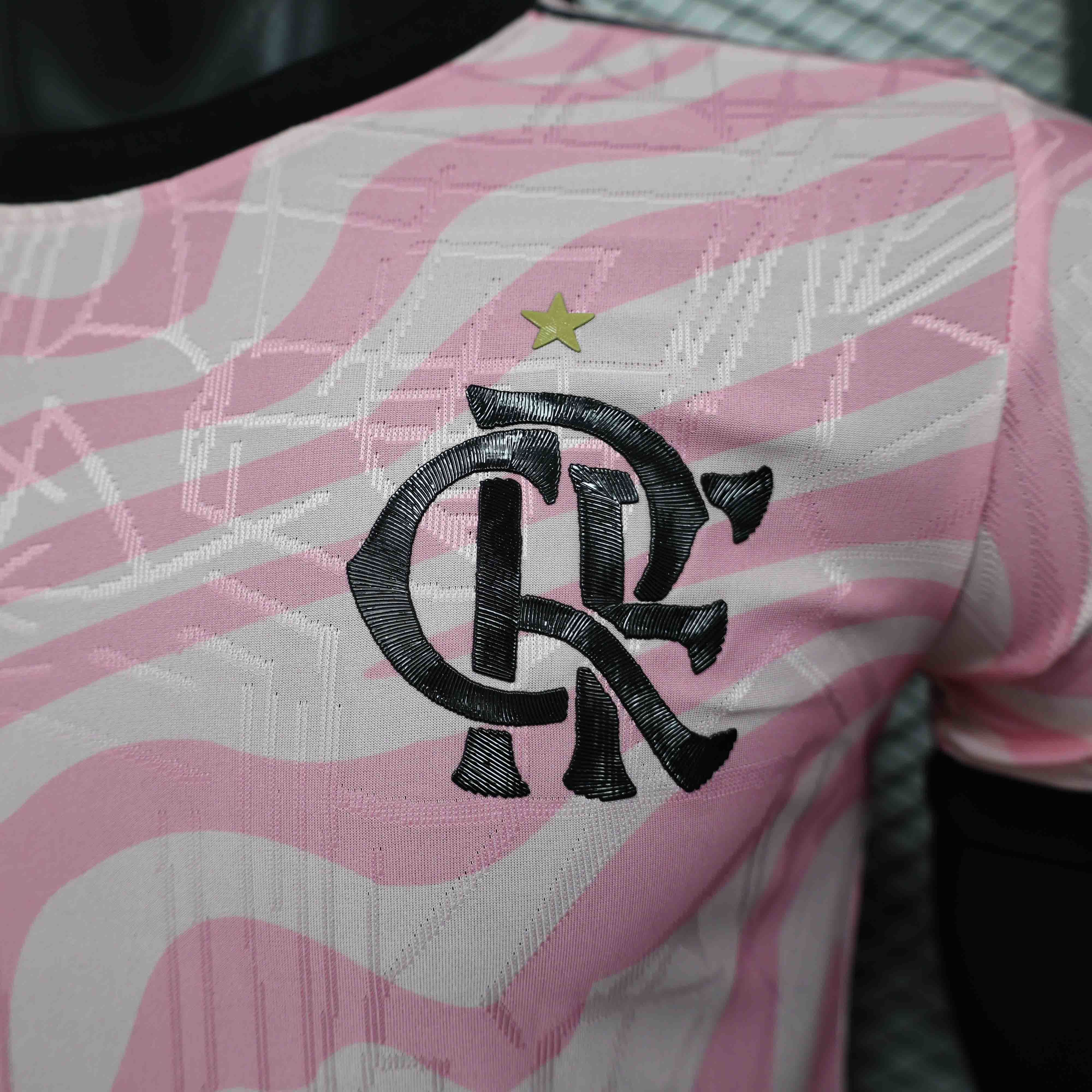 23-24 Flamengo Pink Special Edition Kit Player Version Shirt AAAAJersey Wholesale Yupoo 2