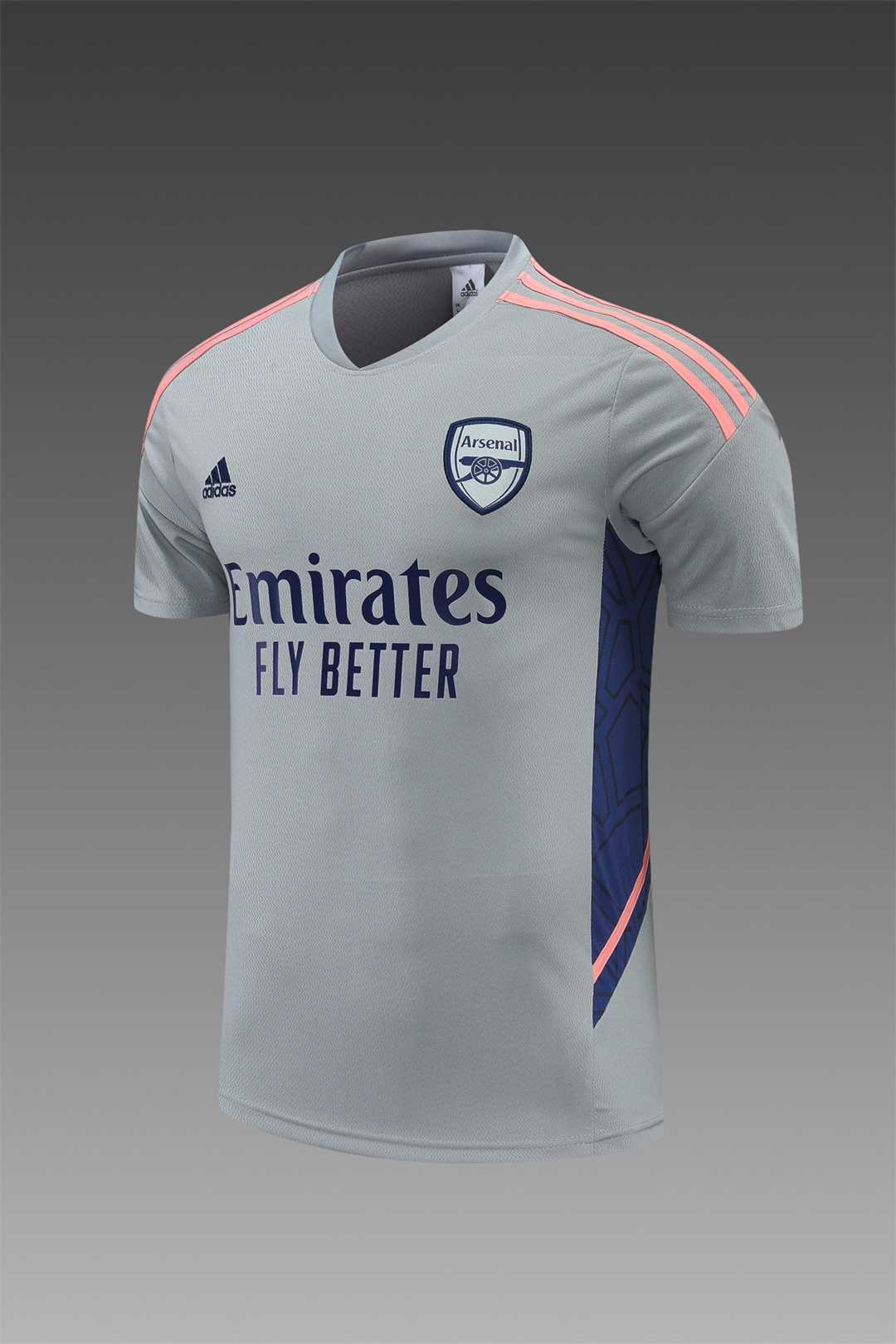 22-23 Arsenal training suit short sleeve kit Grey 15