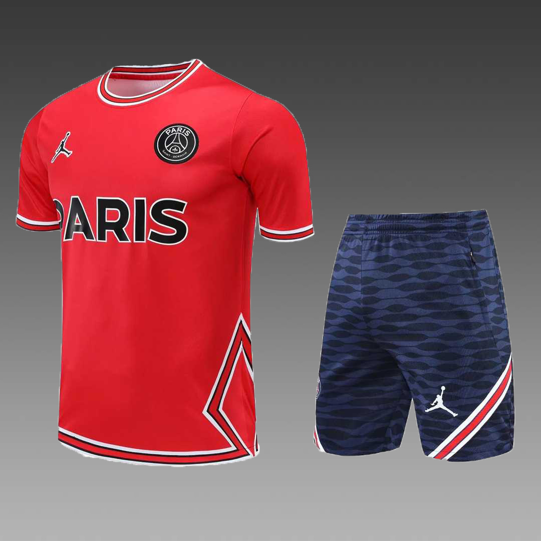 22-23 PSG training suit Short Sleeve Kit red 13