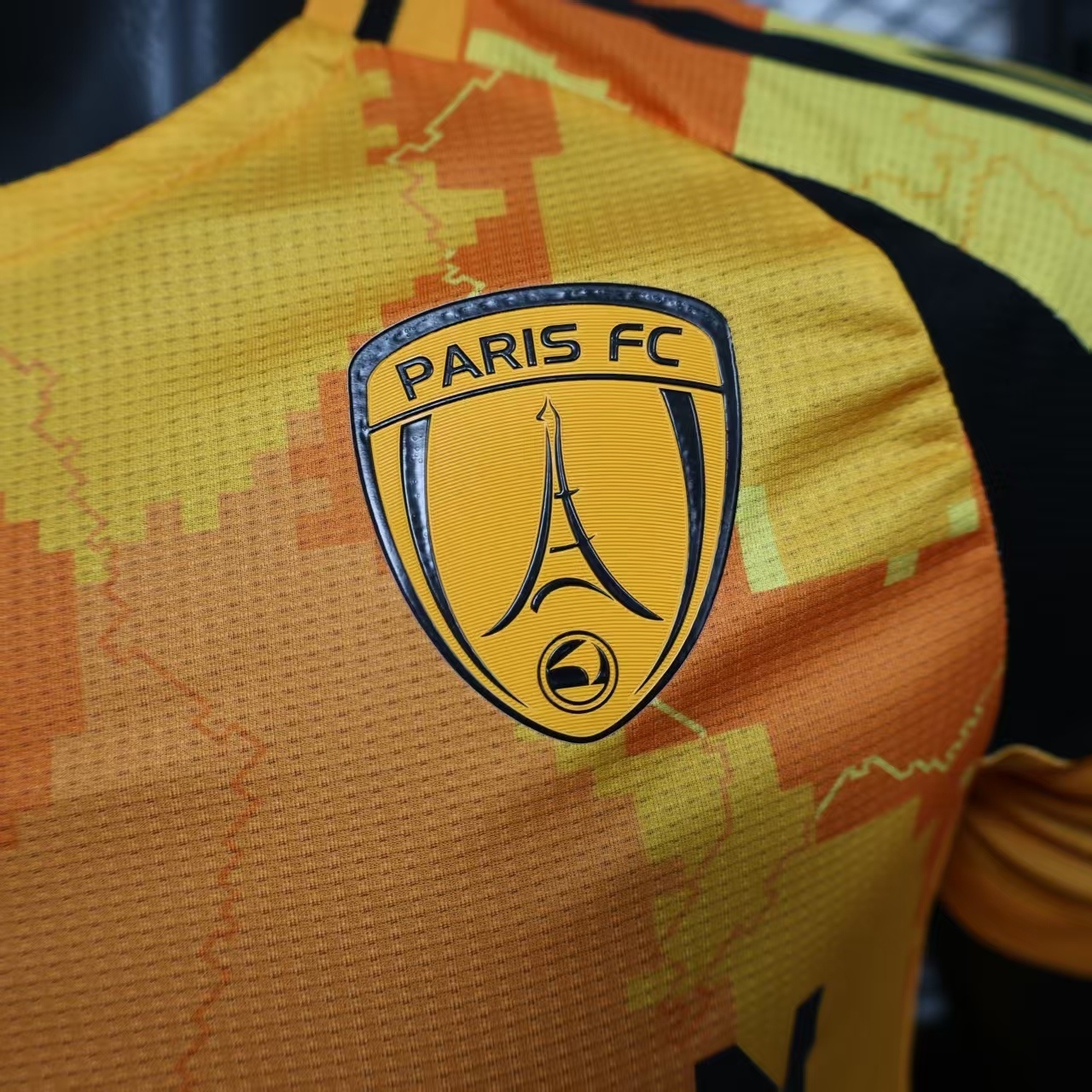 25-26 PSG Paris FC Third Player Version Yellow Shirt Football Apparels AAAAJersey Wholesale Yup 4