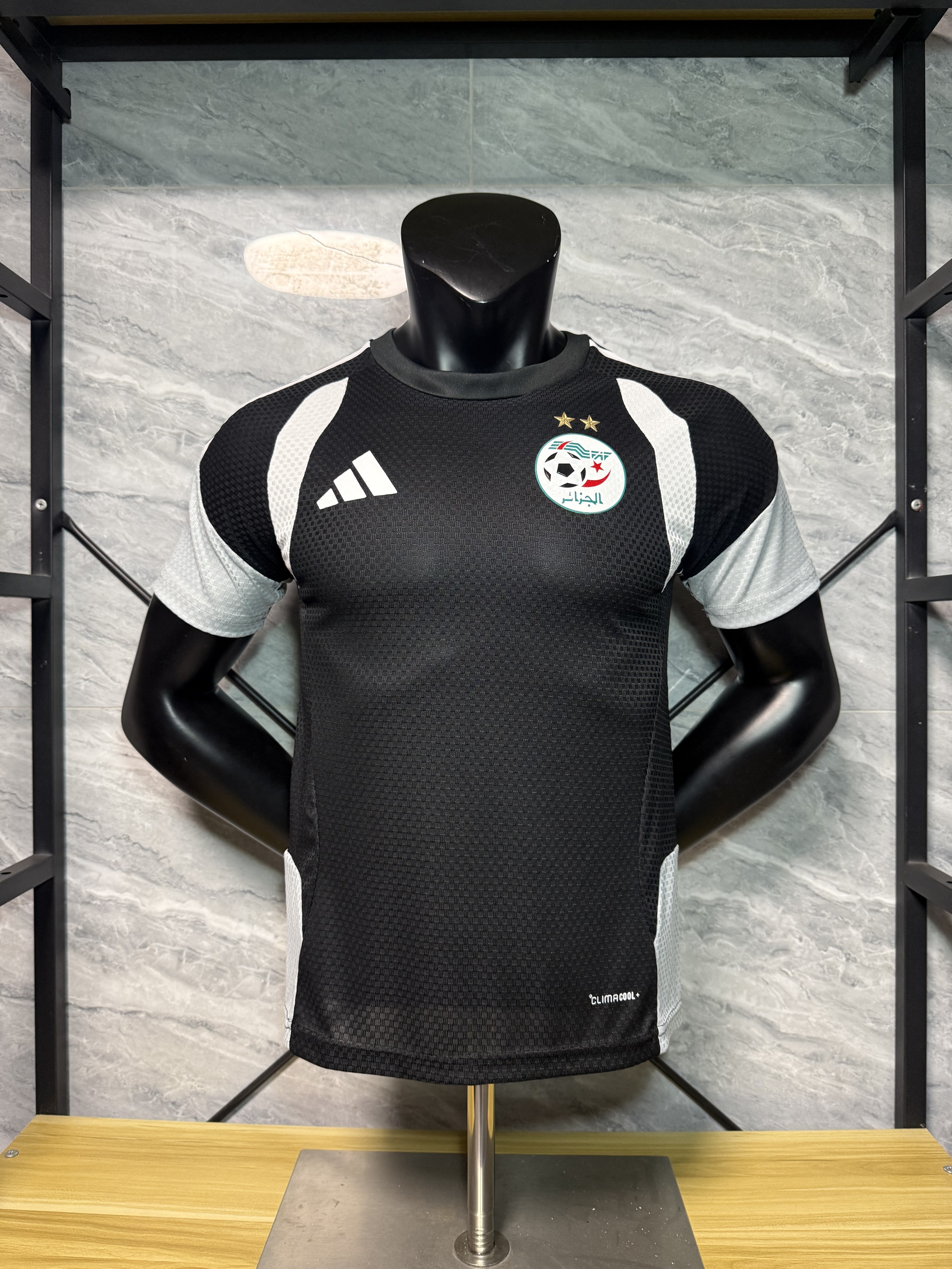 2026 Algeria Training Black KIt Player Version Soccer T-Shirt AAAAJersey Supply Yupoo