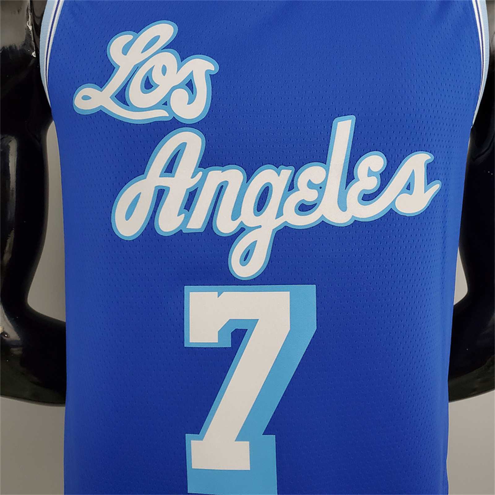 2021 Anthony#7 Lakers Retro Blue 3