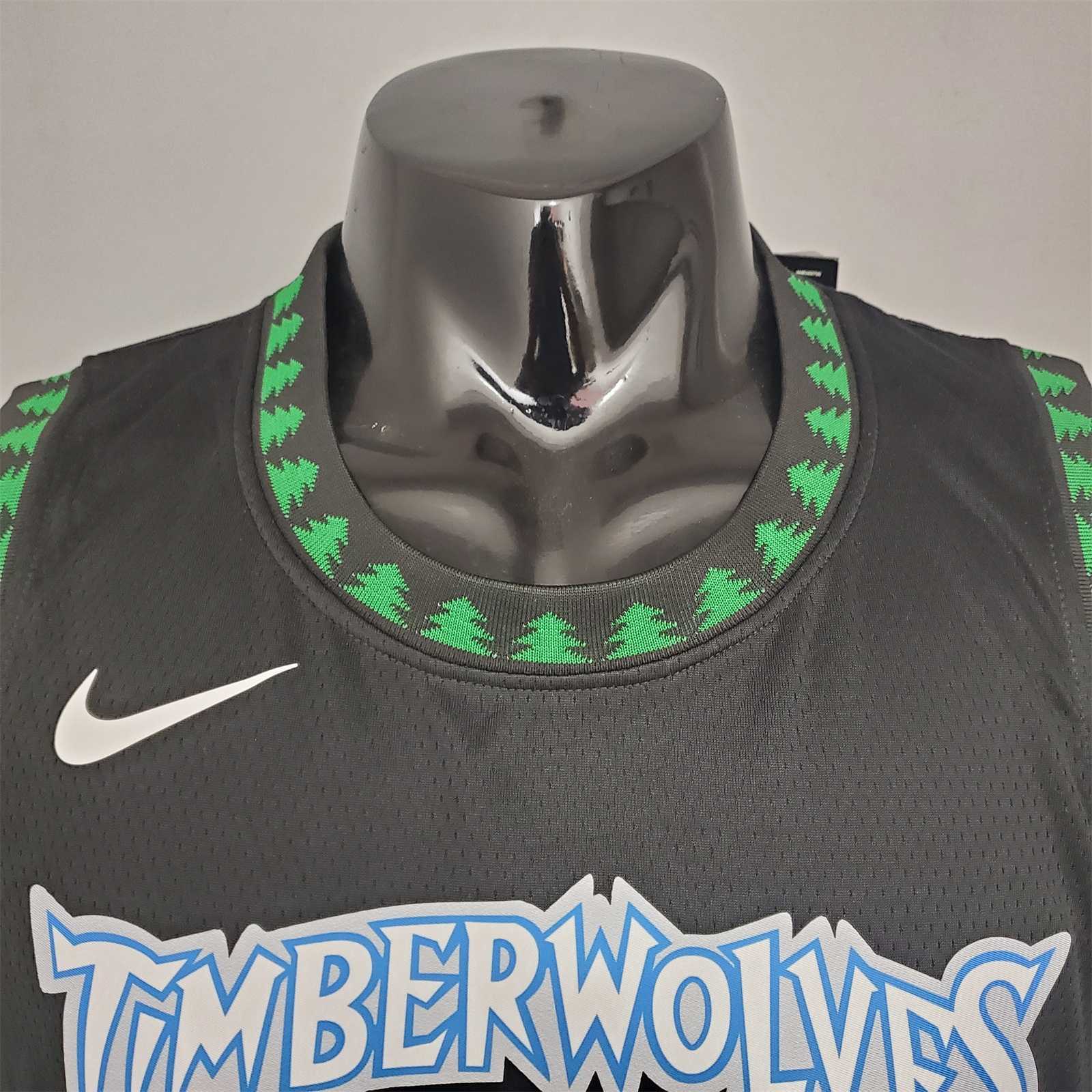 EDWARDS#1 2018 Retro Timberwolves Black 4