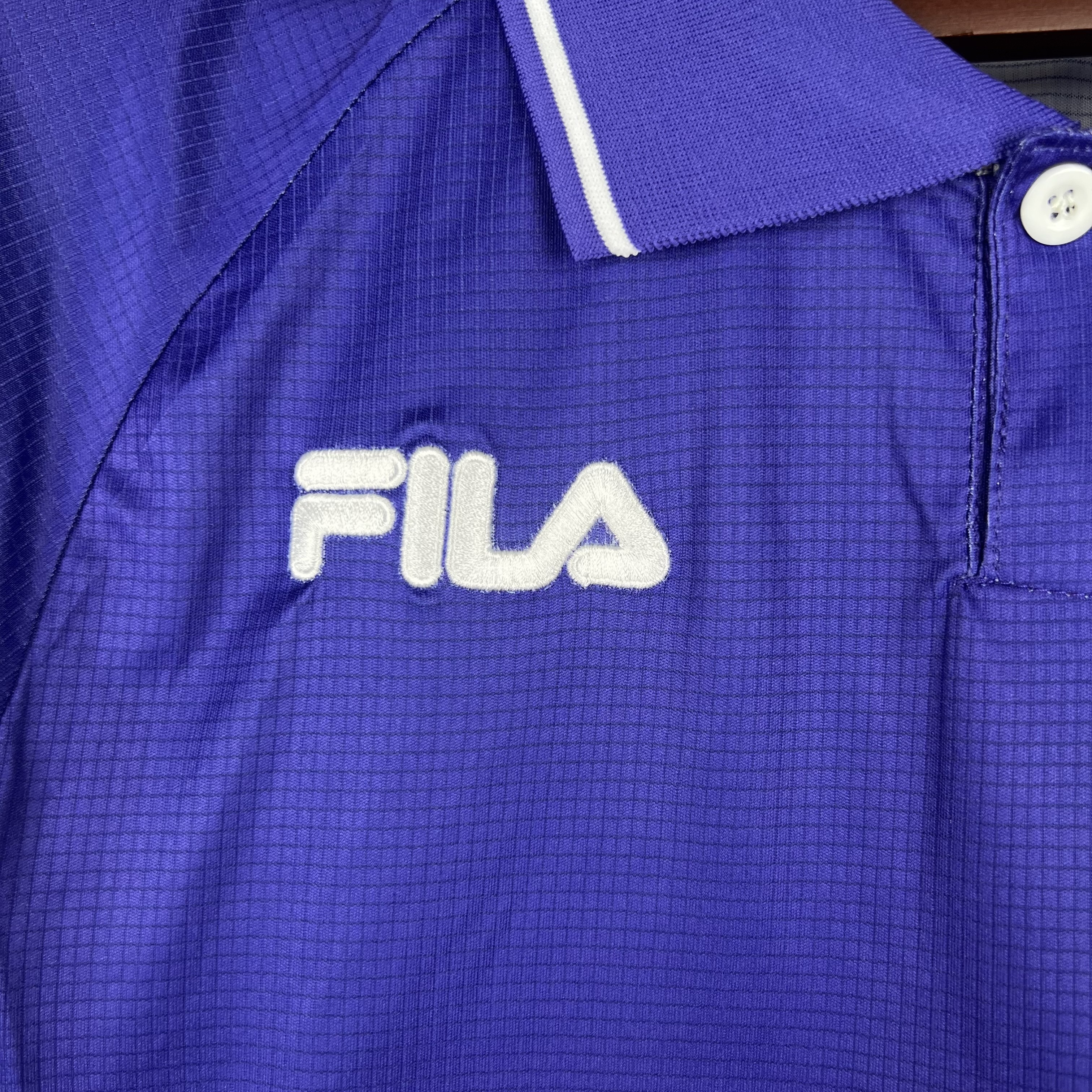 1998 Retro long sleeve Fiorentina home S-XXL 3