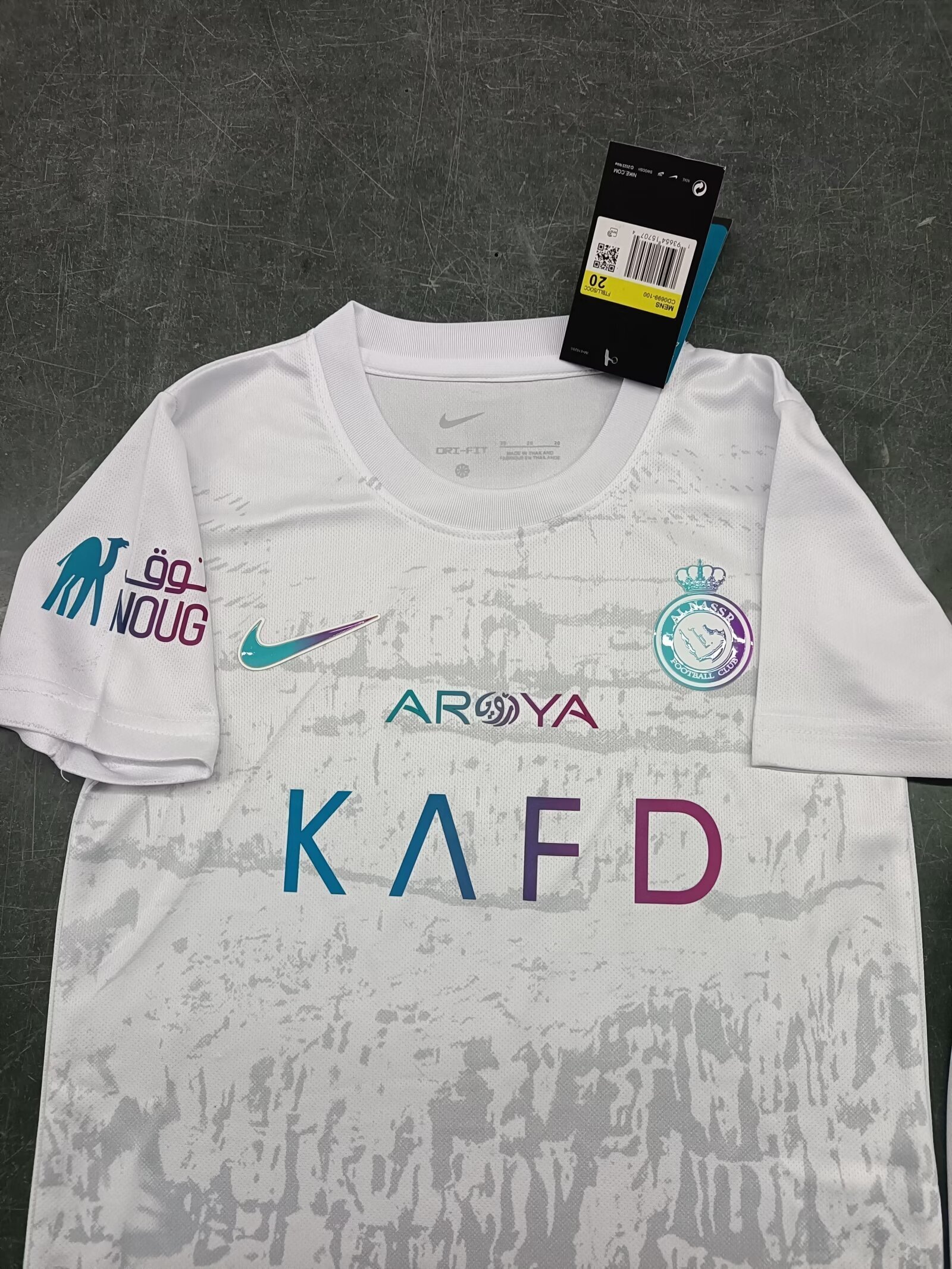 23-24 Saudi Al-Nassr Third Kids Kit Size-16-28 Football Jersey Yupoo 4