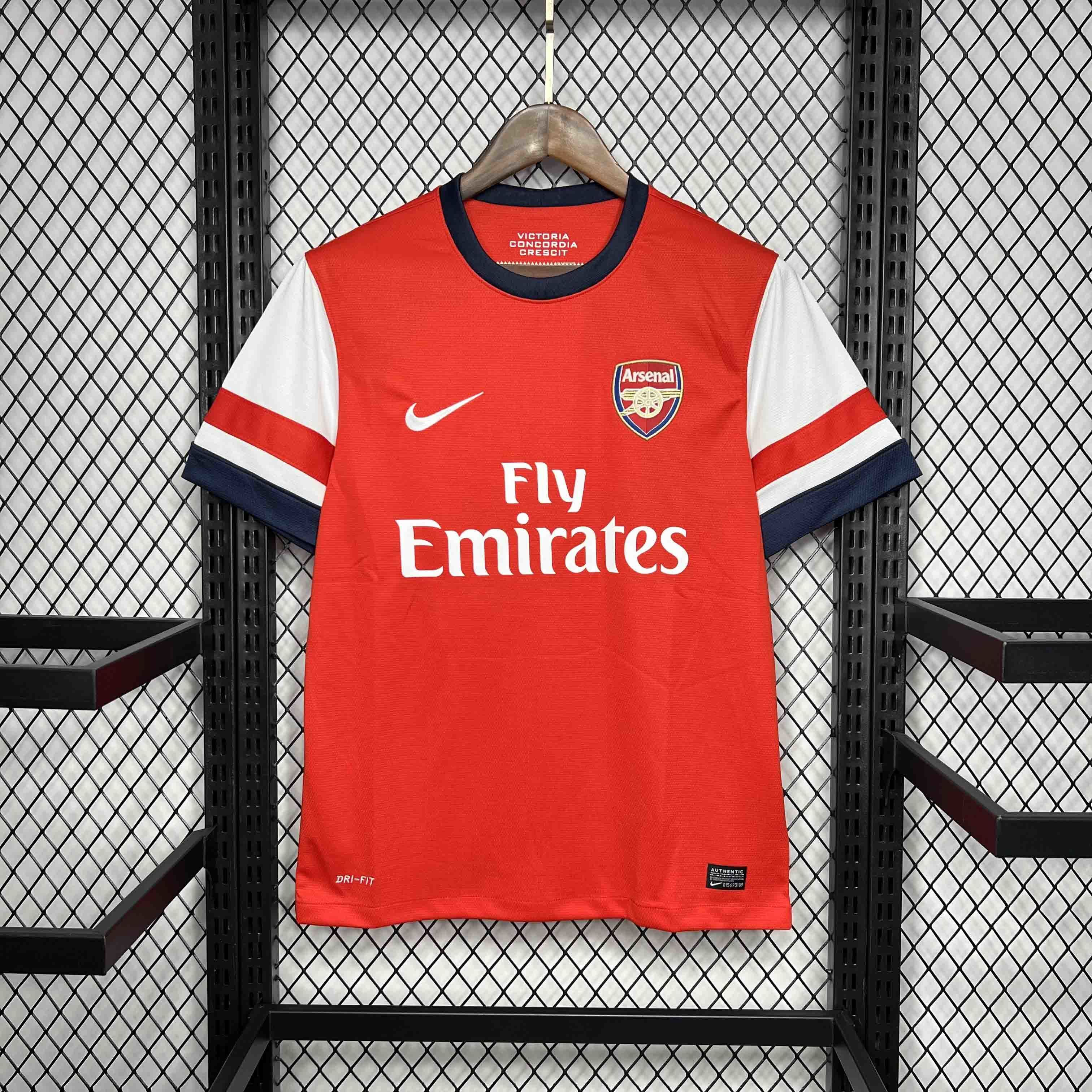 12-13 Arsenal Home Retro Kit Vintage Shirt AAAAJersey Wholesale Yupoo