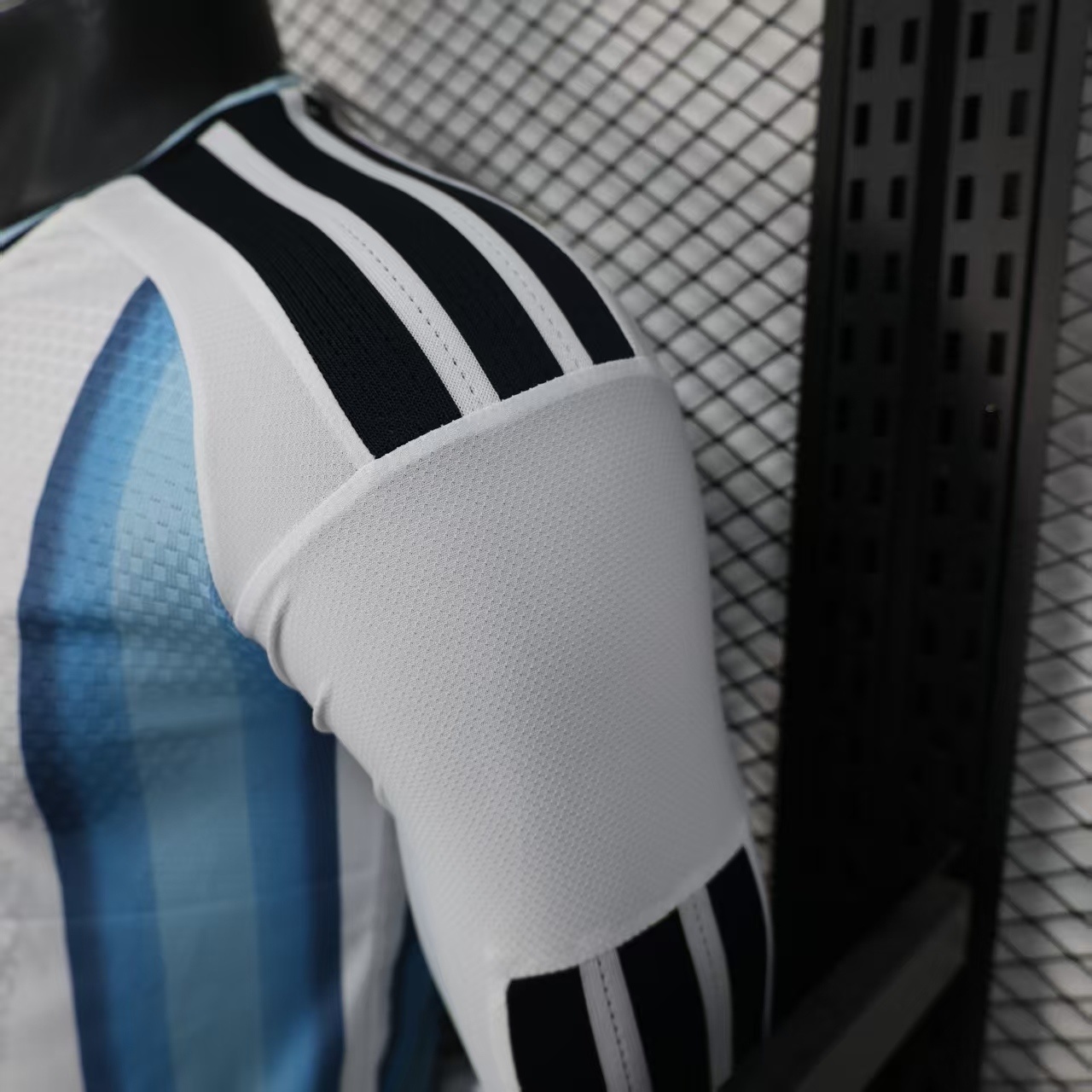 2026 World Cup Argentina Home Kit Player Version Football Long Sleeve Shirt AAAAJersey Supply Y 7