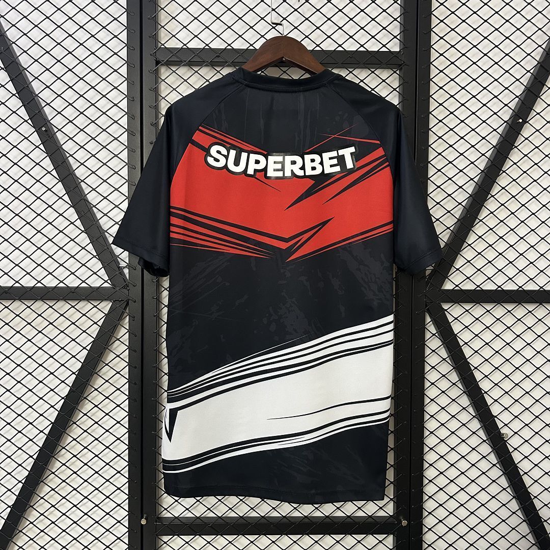 25-26 Sao Paulo Goalkeeper Black Shirt Soccer Uniform AAAAJersey Dropship Yupoo 2