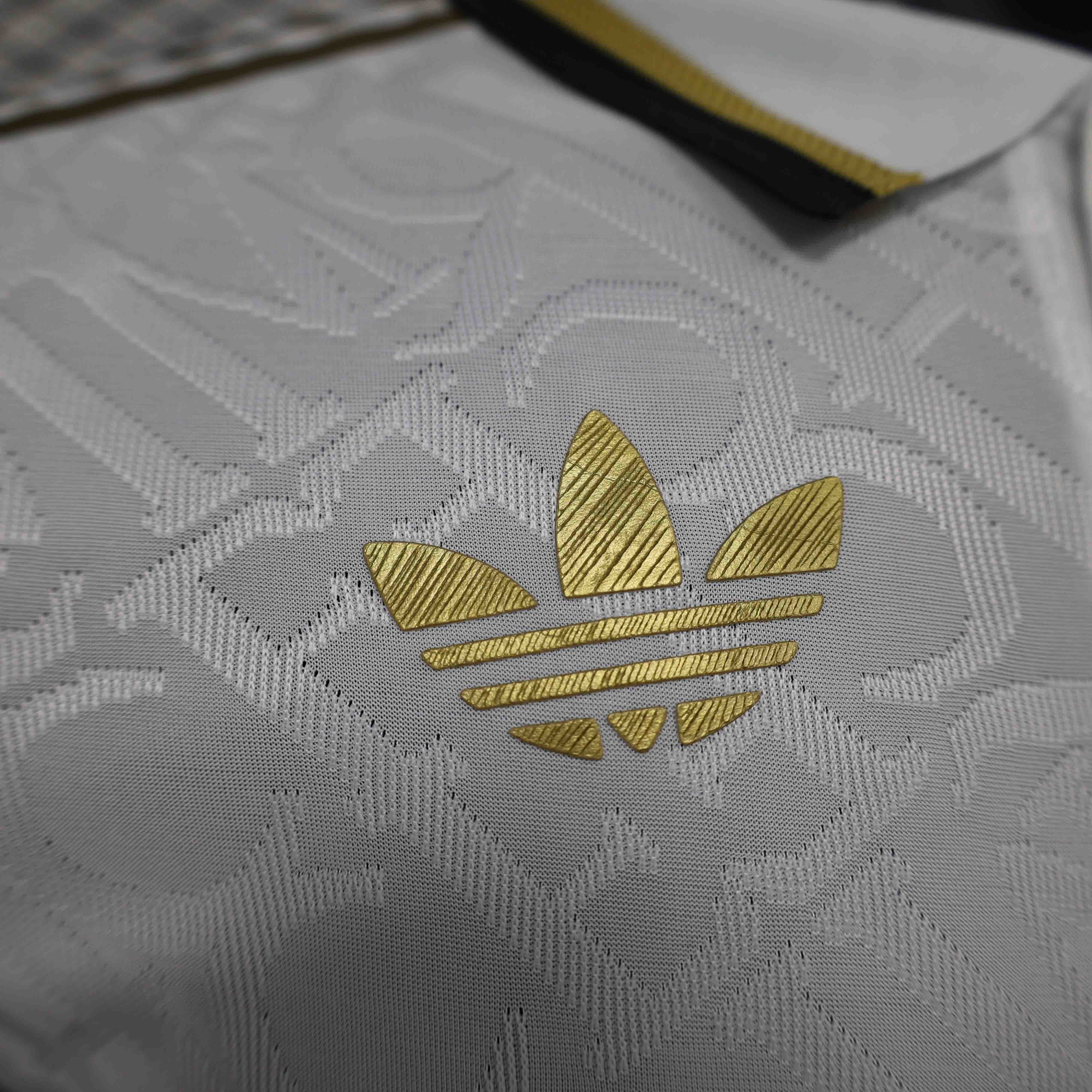 24-25 Real Madrid Originals White and Gold Kit Player Version Shirt AAAAJersey Supplier Yupoo 2