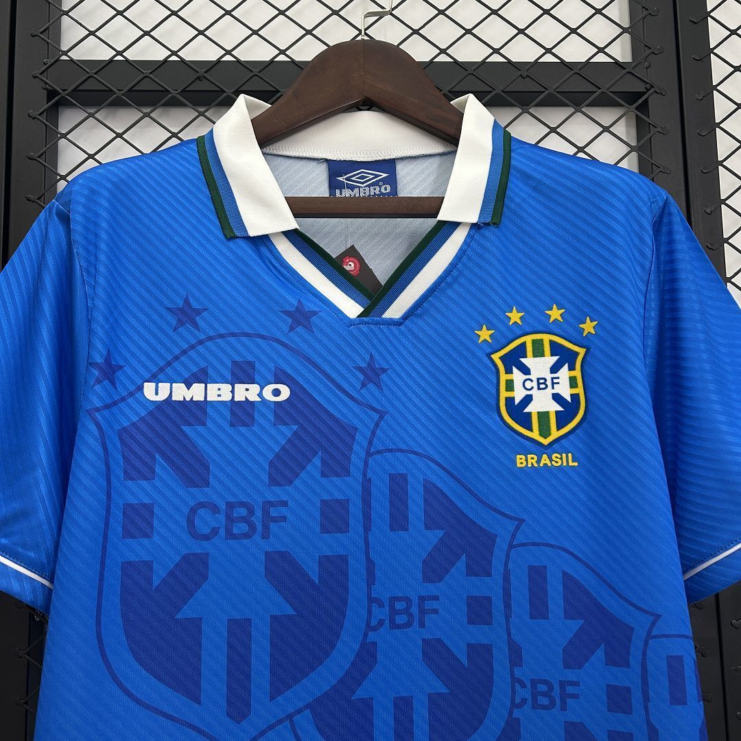 93-94 Brazil Away Retro Kit Vintage Shirt AAAAJersey Supply Yupoo 3