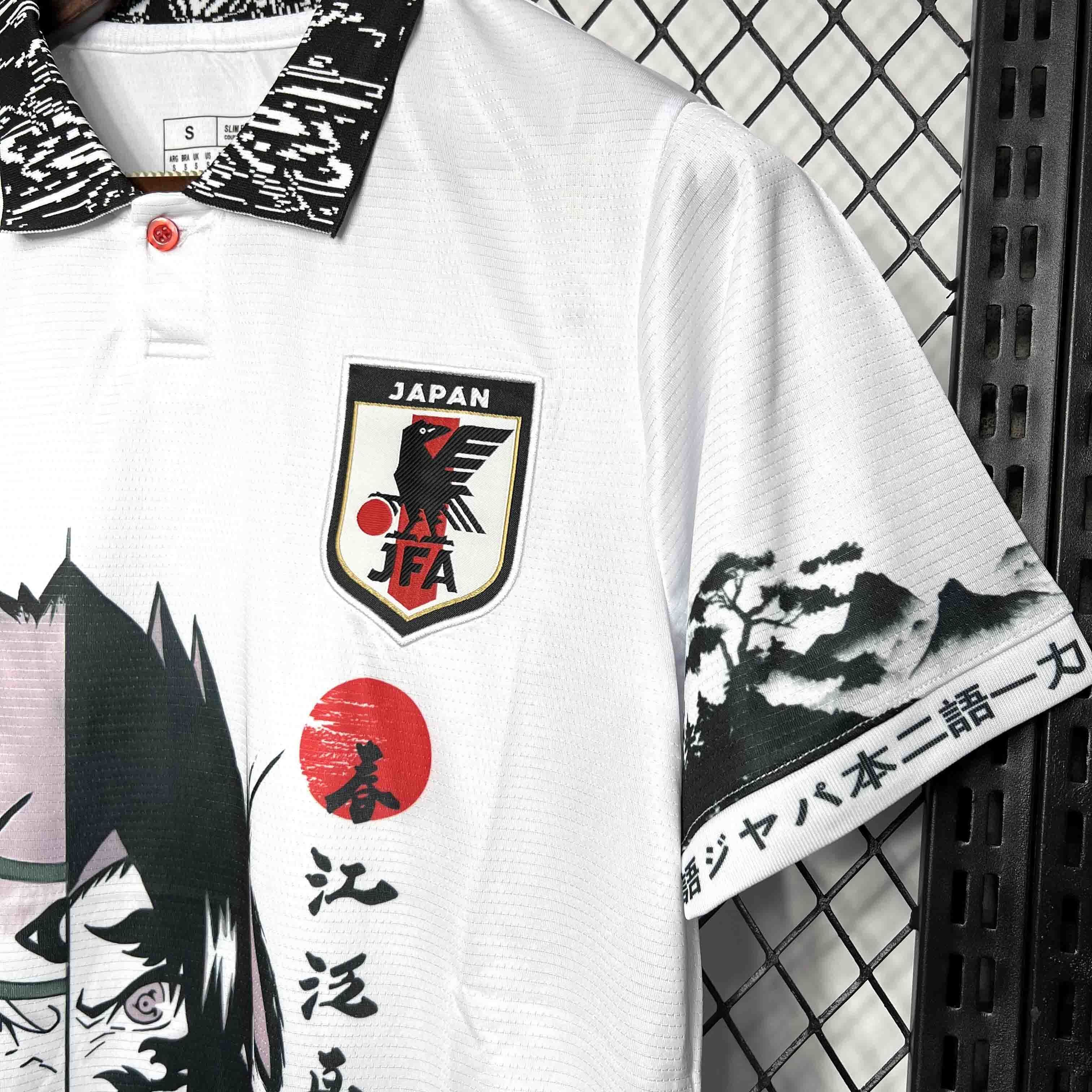2024 Japan Sasuke Uchiha Anime Special Edition Kit Soccer Uniform AAAAJersey Dropshiping Yupoo 3