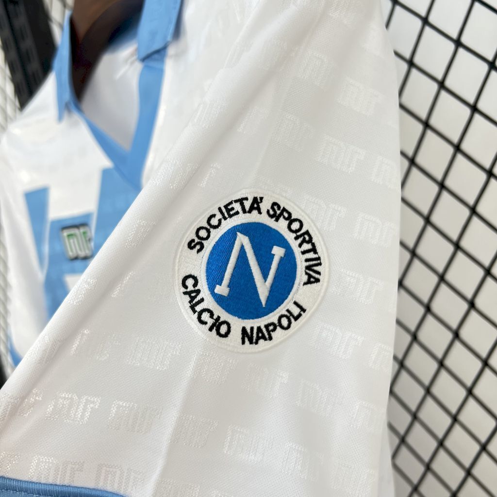 90-91 Napoli Away Retro Kit Vintage Shirt AAAAJersey Yupoo 4