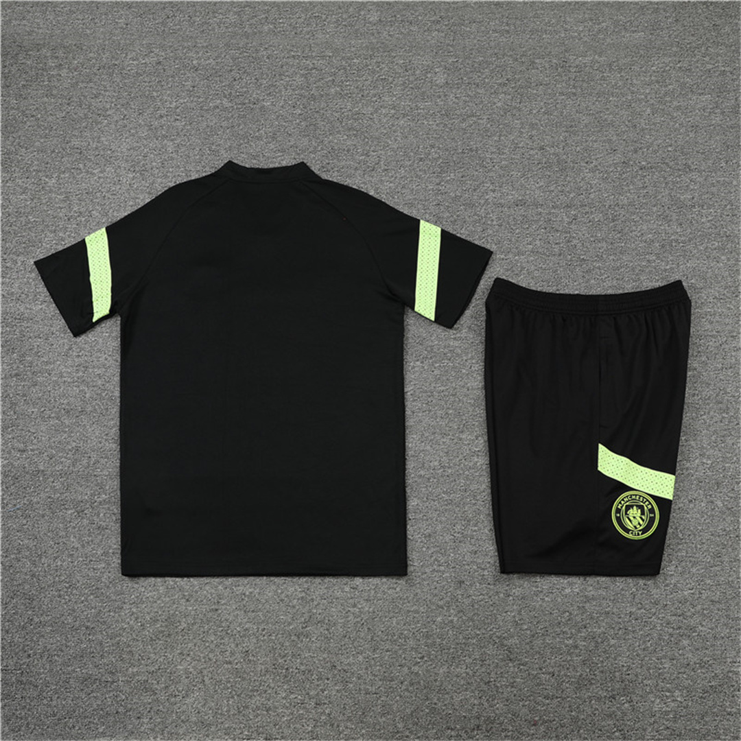 22-23 Manchester City Training Kit Black 2