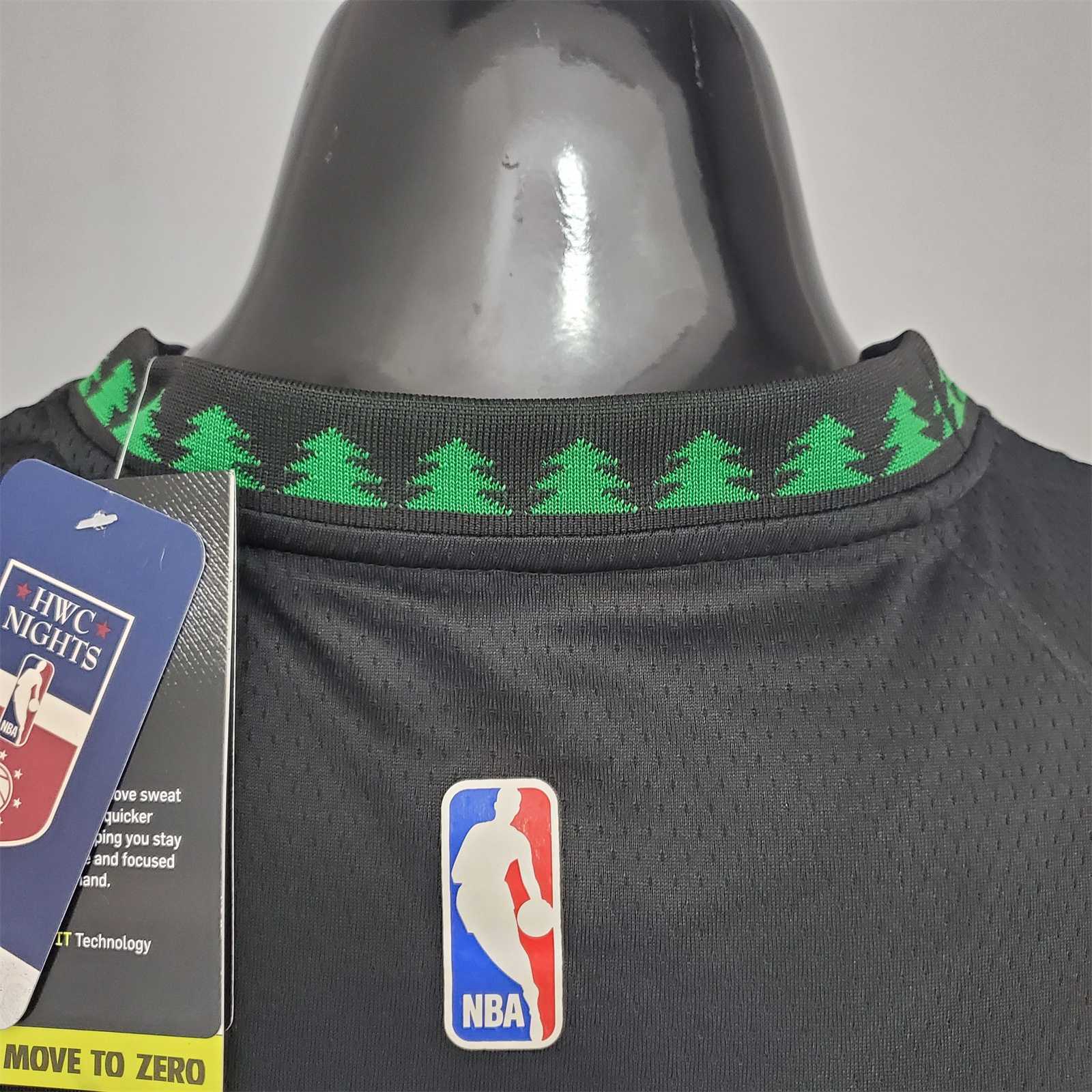 EDWARDS#1 2018 Retro Timberwolves Black 8
