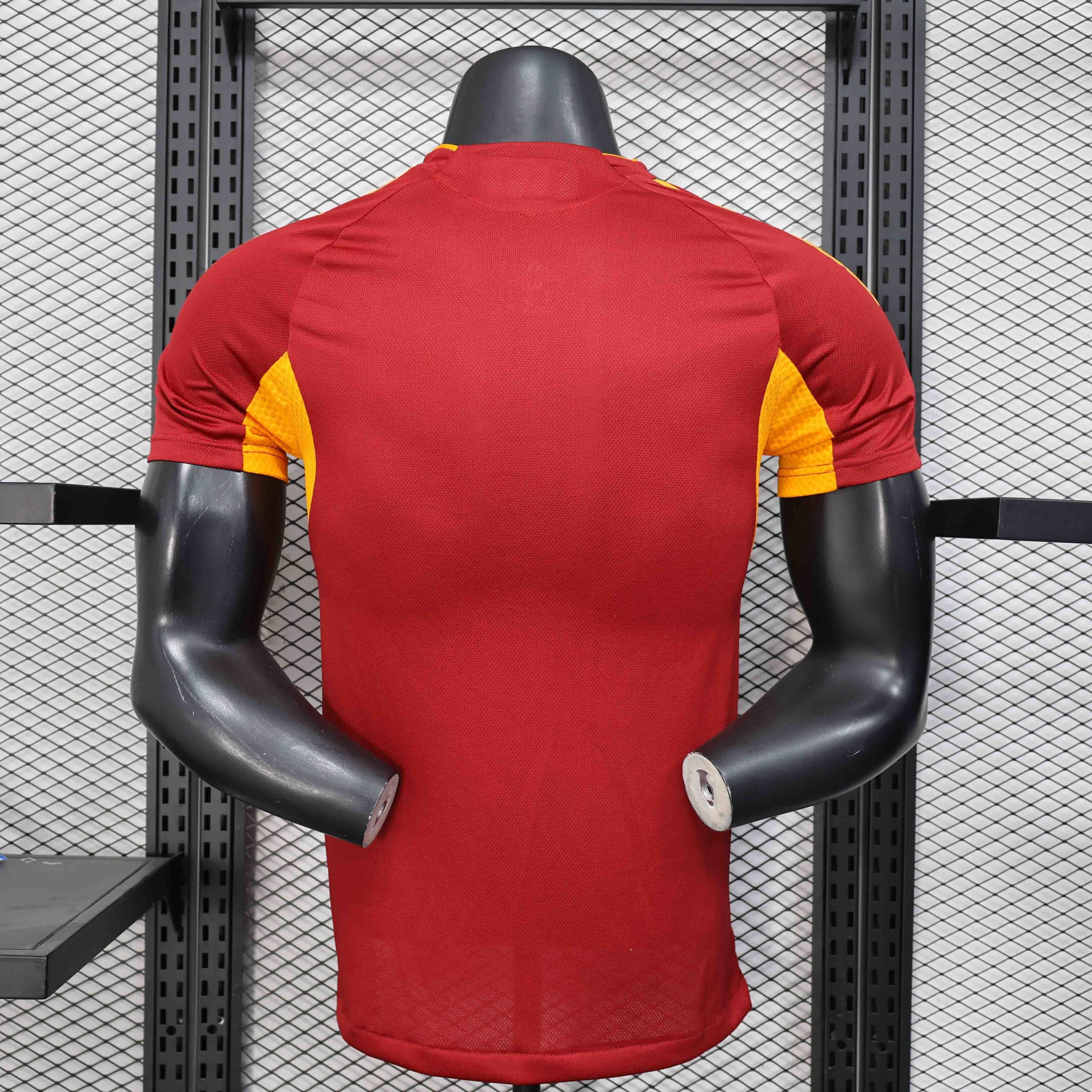 25-26 AS Roma Home Kit Player Version Shirt AAAAJersey Wholesale Yupoo 2
