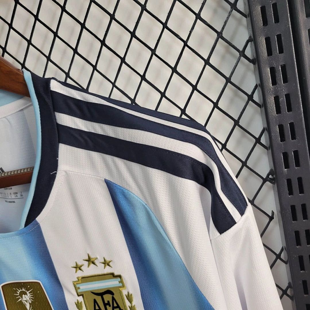 World Cup 2026 Argentina Home Long Sleeves Kit Soccer T-Shirt AAAAJersey Yupoo 6