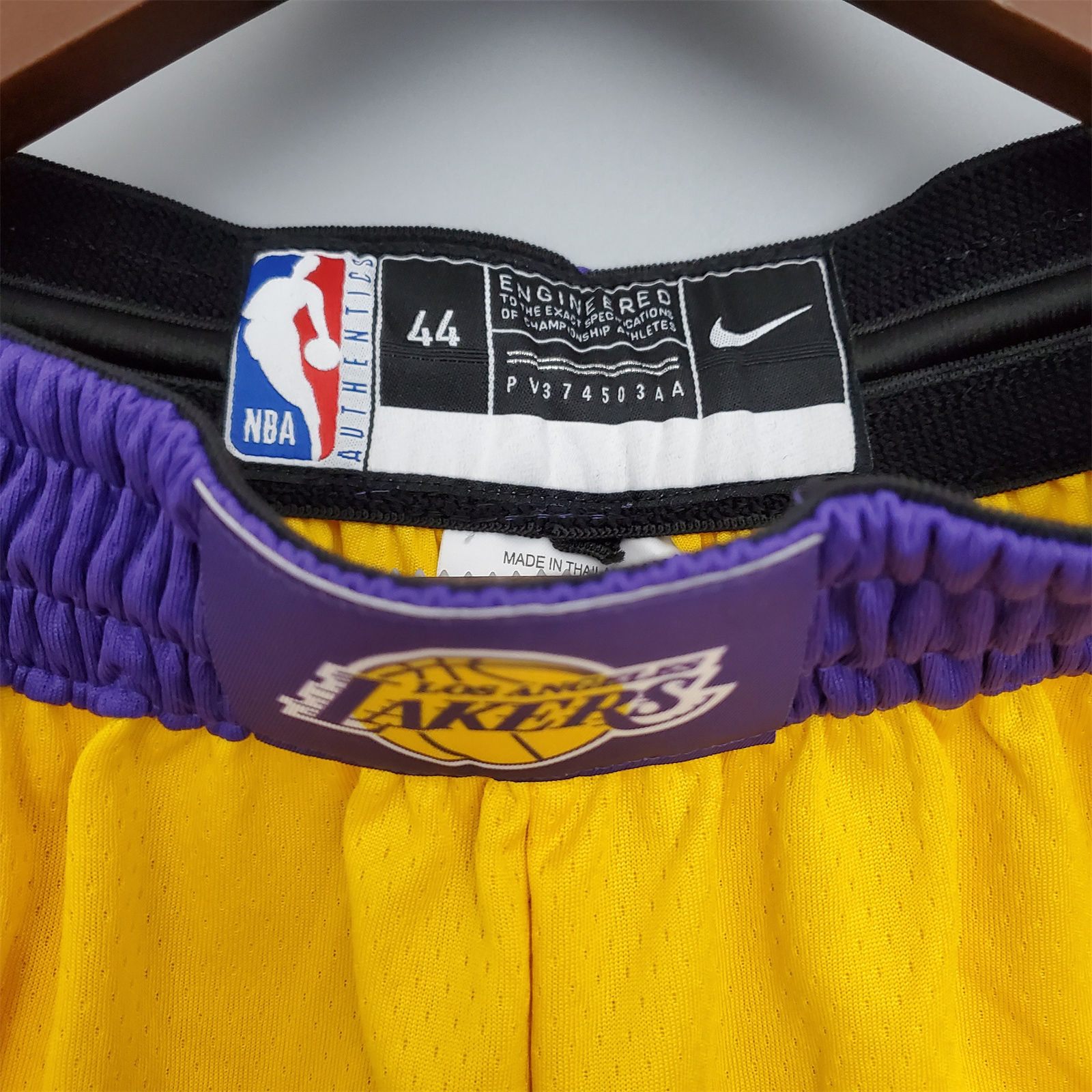 Lakers Yellow Shorts 3