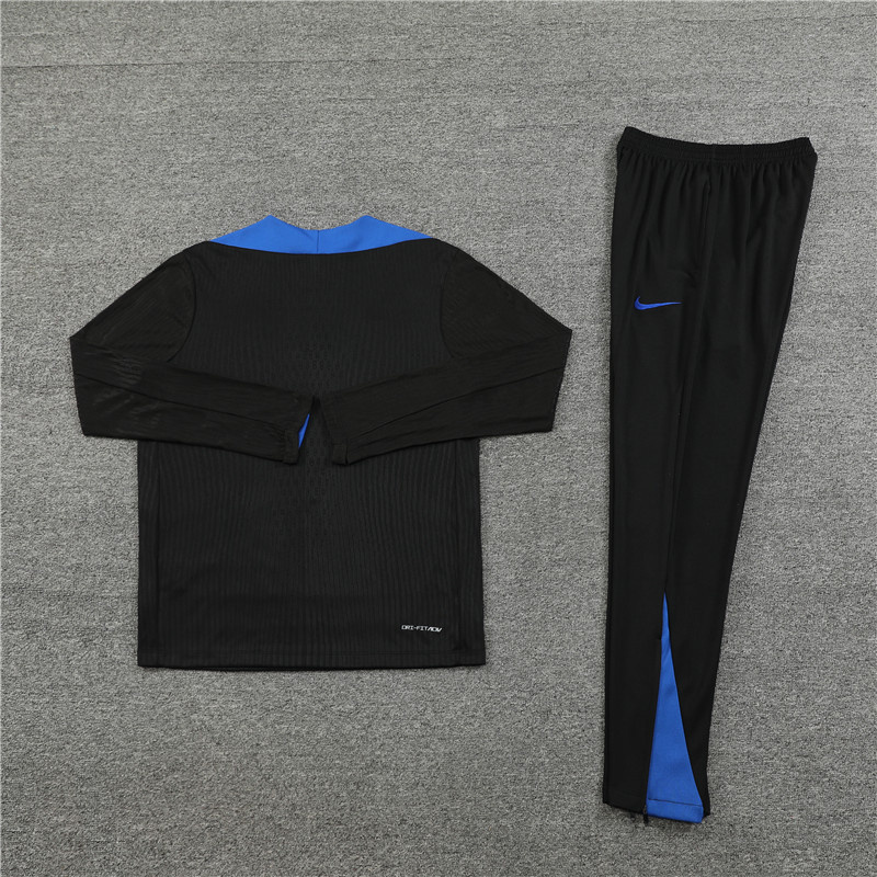 2024 Netherlands Player Long Sleeve Training Suit Football Shirts 1