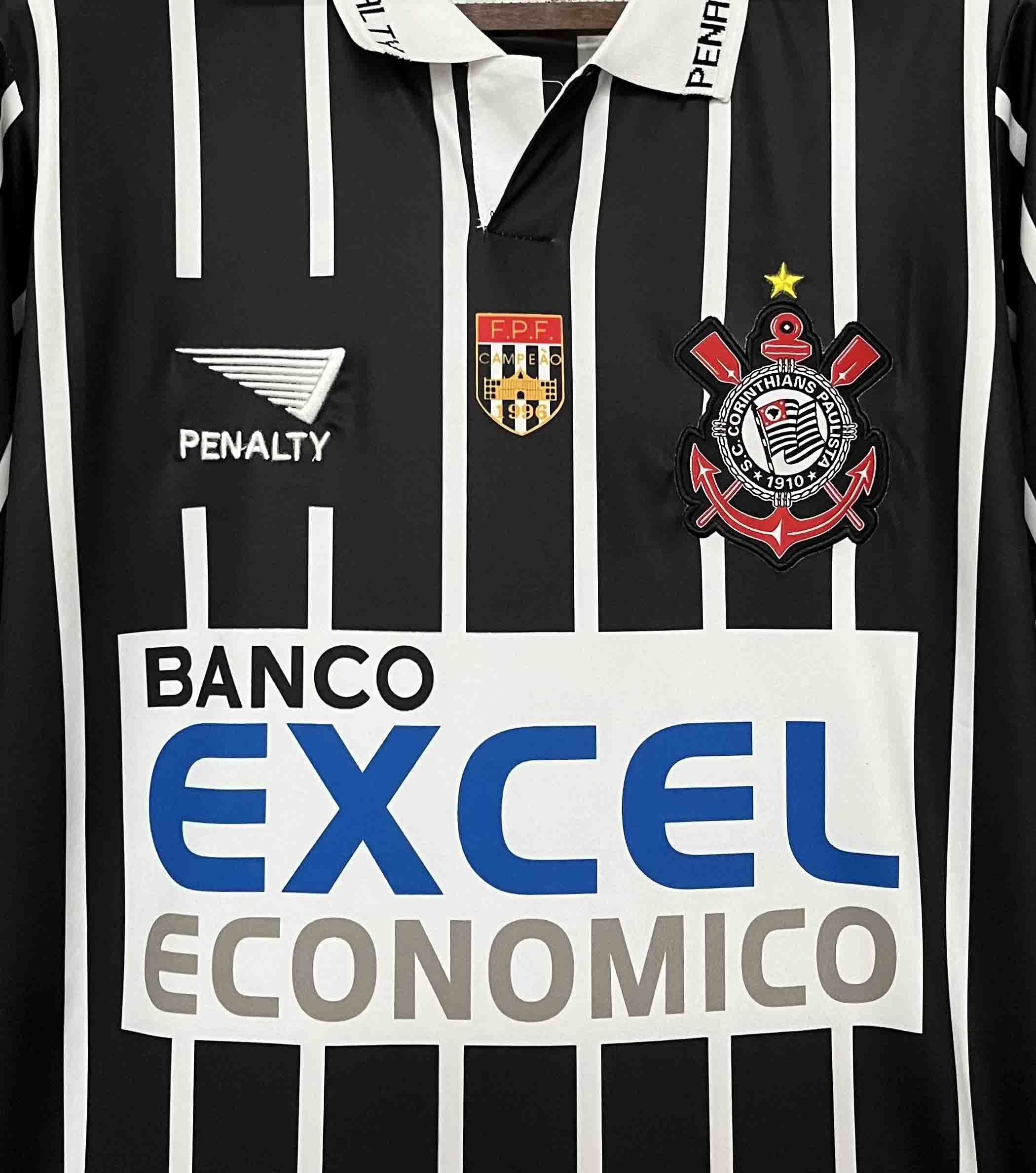 98-99 Corinthians Away Retro Kit Vintage Shirt AAAAJersey Supplier Yupoo 5