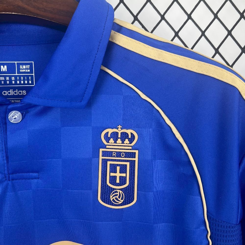 25-26 Oviedo Home Kit Soccer AAAAJersey Yupoo 1