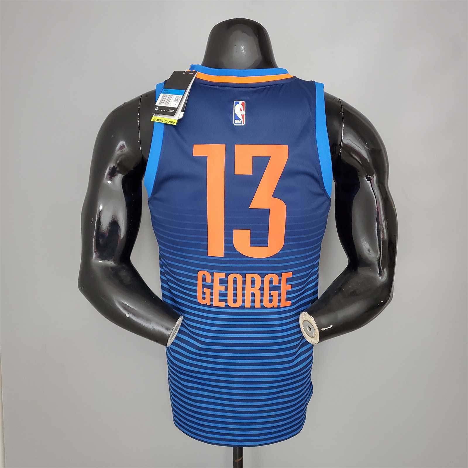 GEORGE#13 Thunder Blue Stripes 5