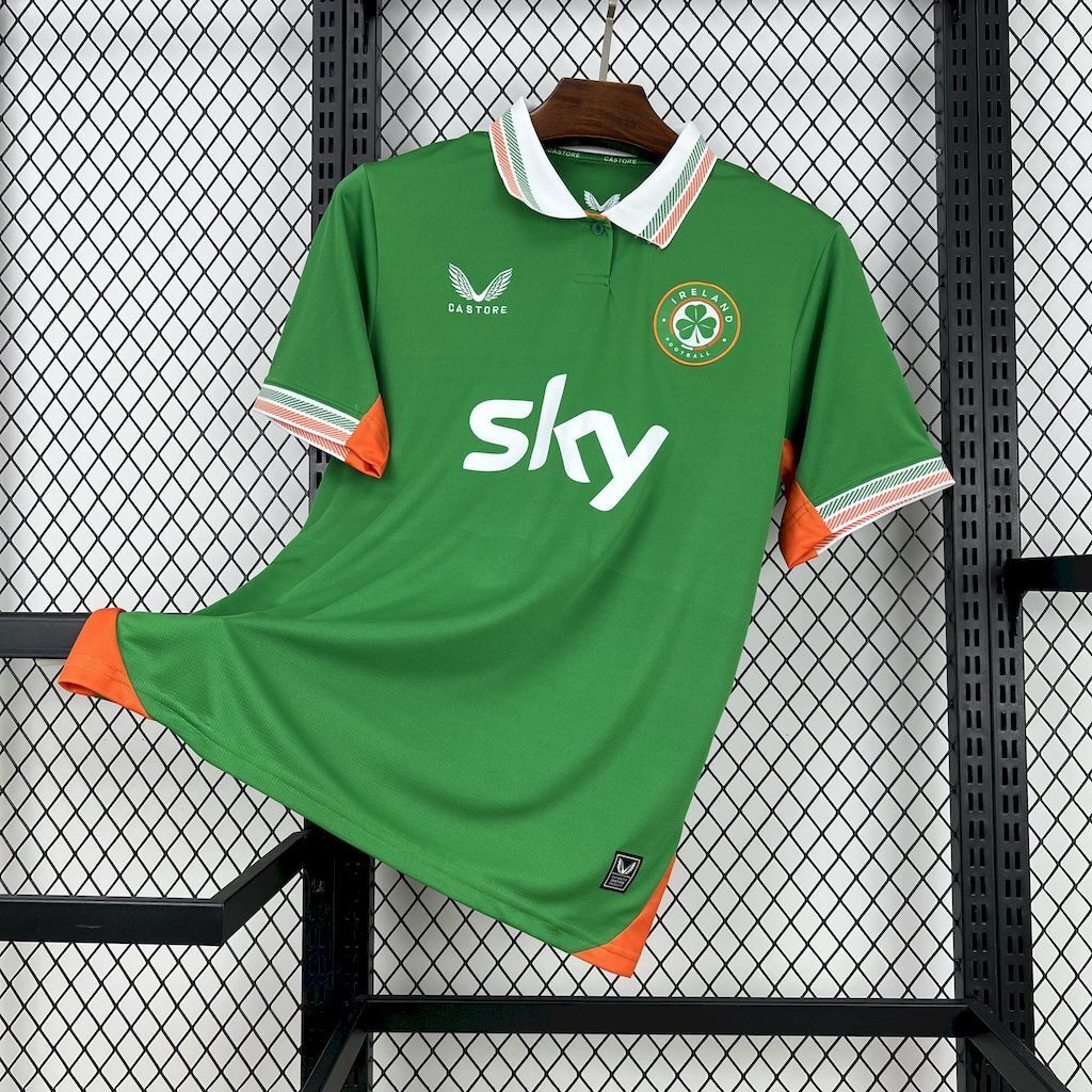 2025 Ireland Home Kit Football T-Shirt AAAAJersey Wholesale Yupoo