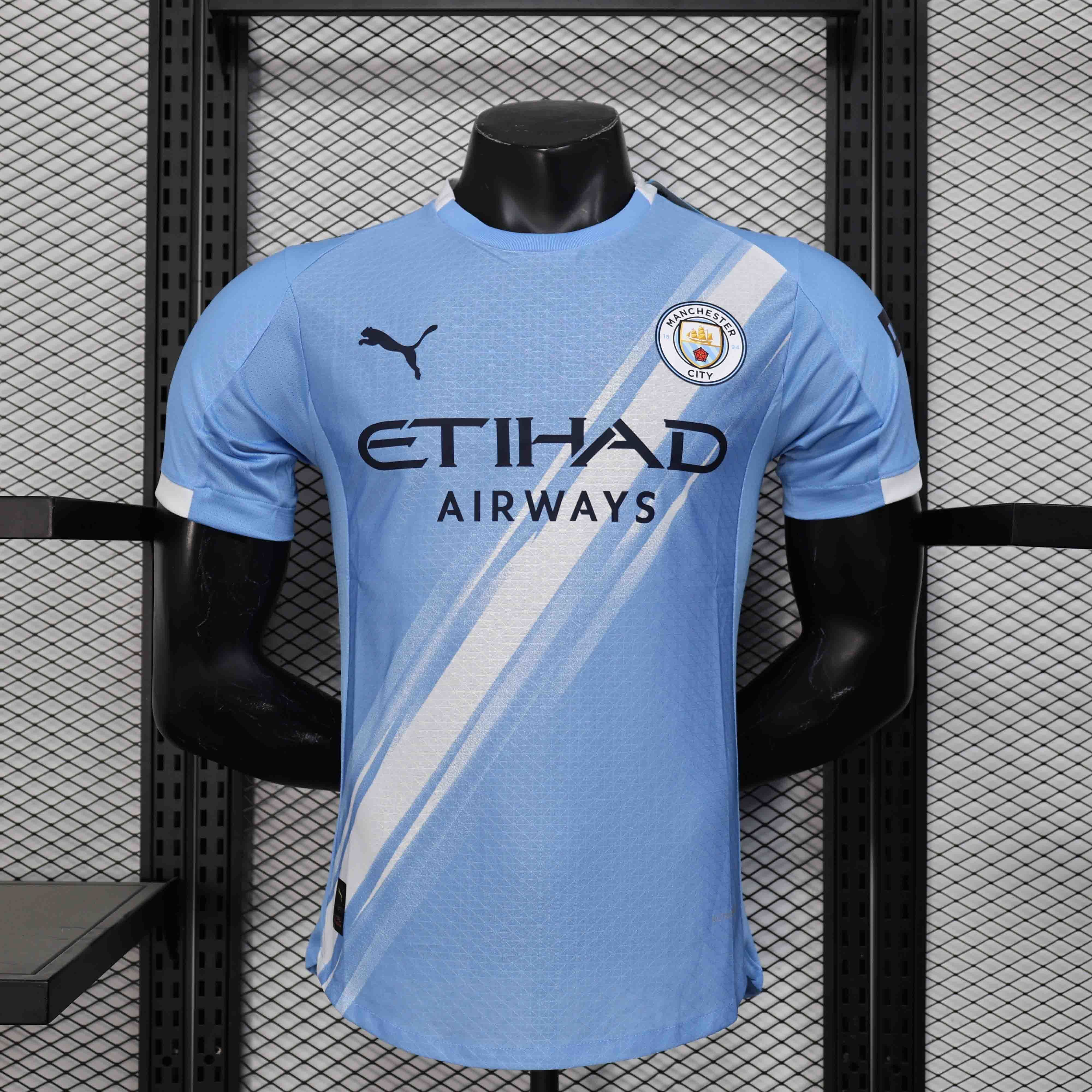 25-26 Manchester City Home Kit Player Version Shirt AAAAJersey Dropship Yupoo