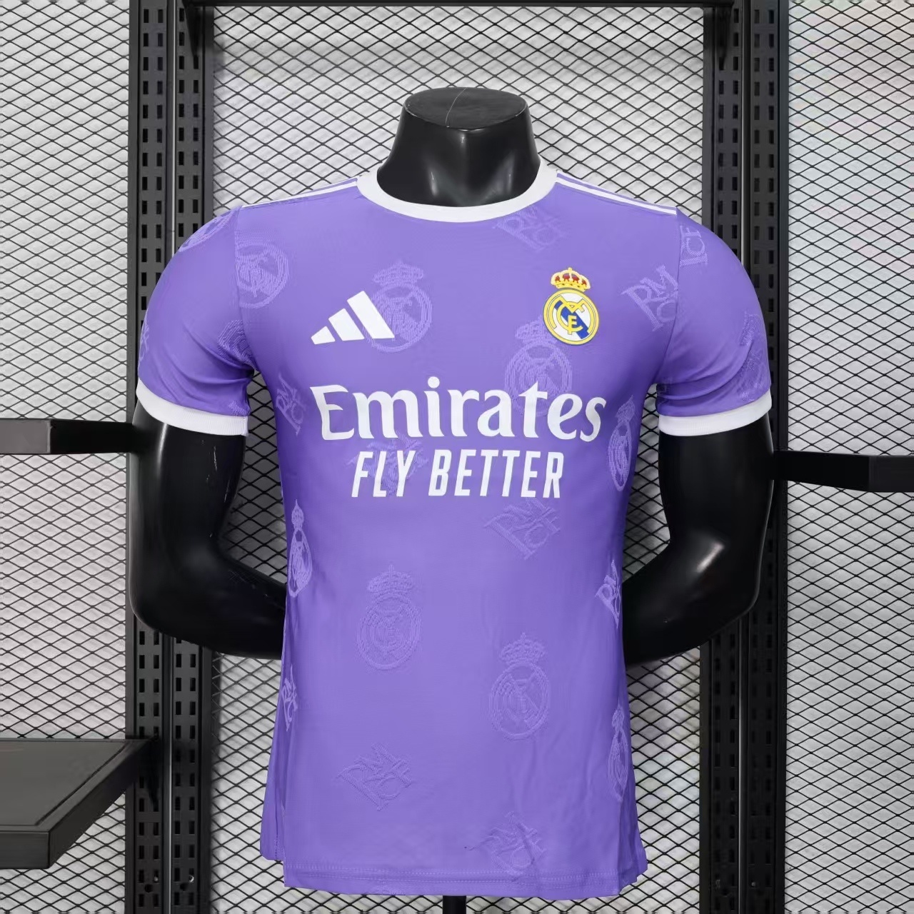 25-26 Real Madrid OG Special Edition Kit Purple Player Version Shirt AAAAJersey Wholesale Yupoo