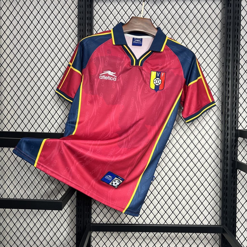 2000 Venezuela Home Retro Kit Vintage Shirt Football AAAAJersey Yupoo 2