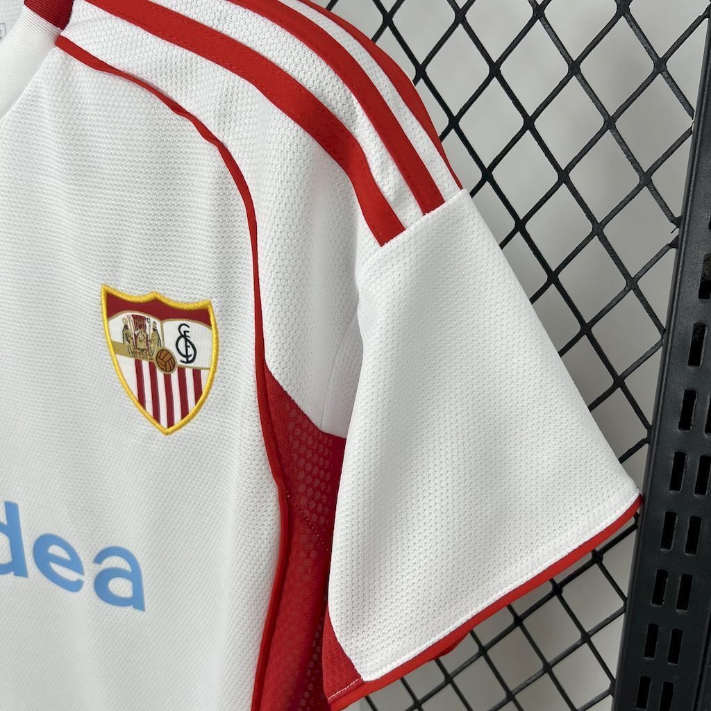 25-26 Sevilla Home Shirt Football Apparels AAAAJersey Supply Yupoo 6