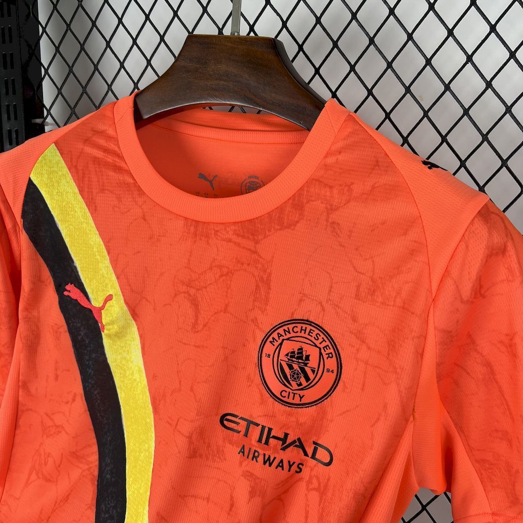 25-26 Manchester City Third Kit Football T-Shirt AAAAJersey Supply Yupoo 4