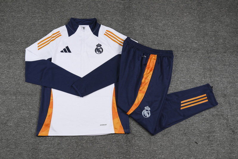 24-25 Real Madrid Long Sleeve Training Suit Football Shirts 2
