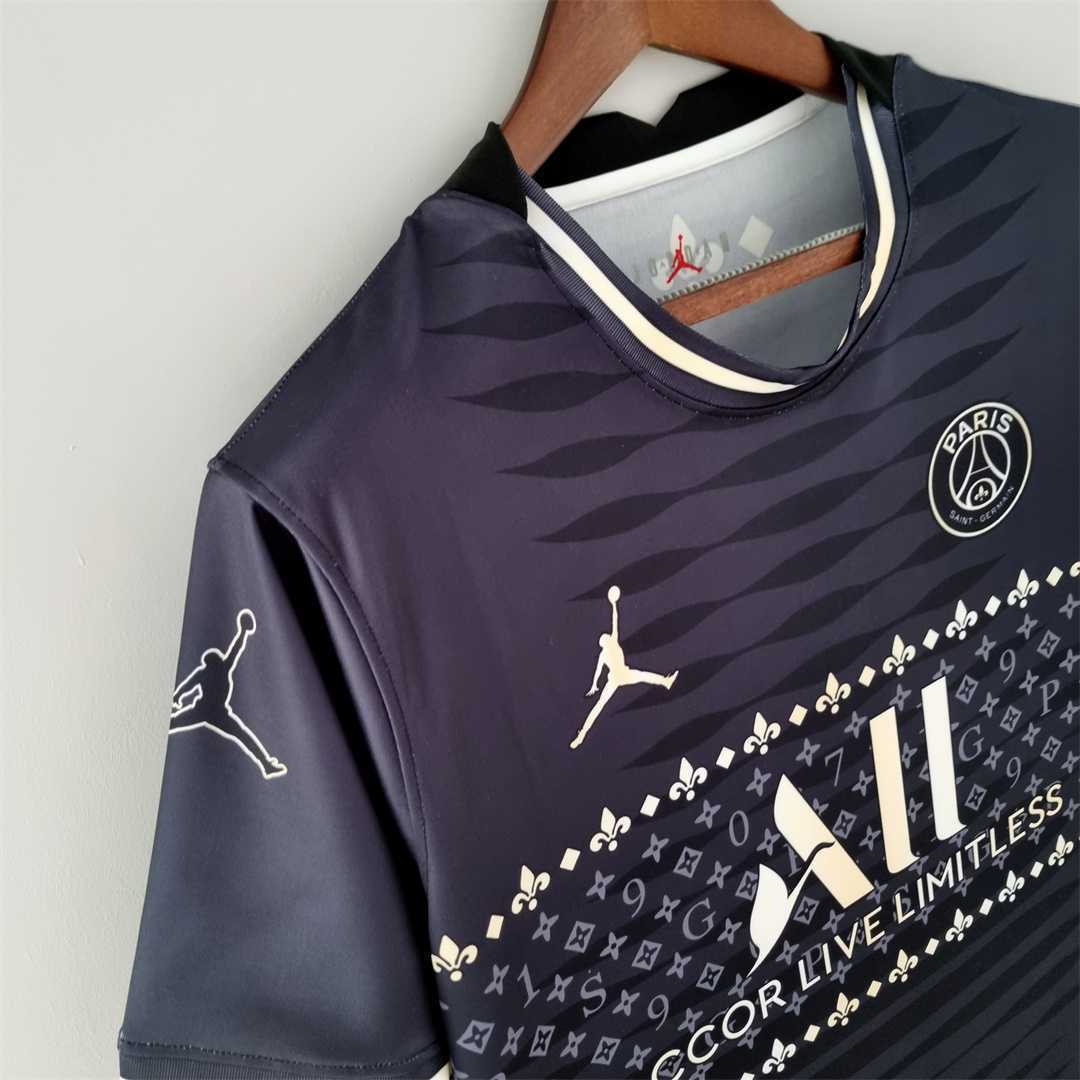 22-23 PSG training suit black grey 1
