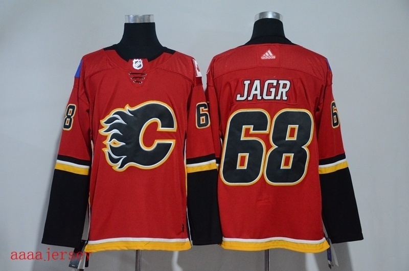 Calgary Flames ice hockey jersey M-3XL 卡加利火焰队冰球服-1 1