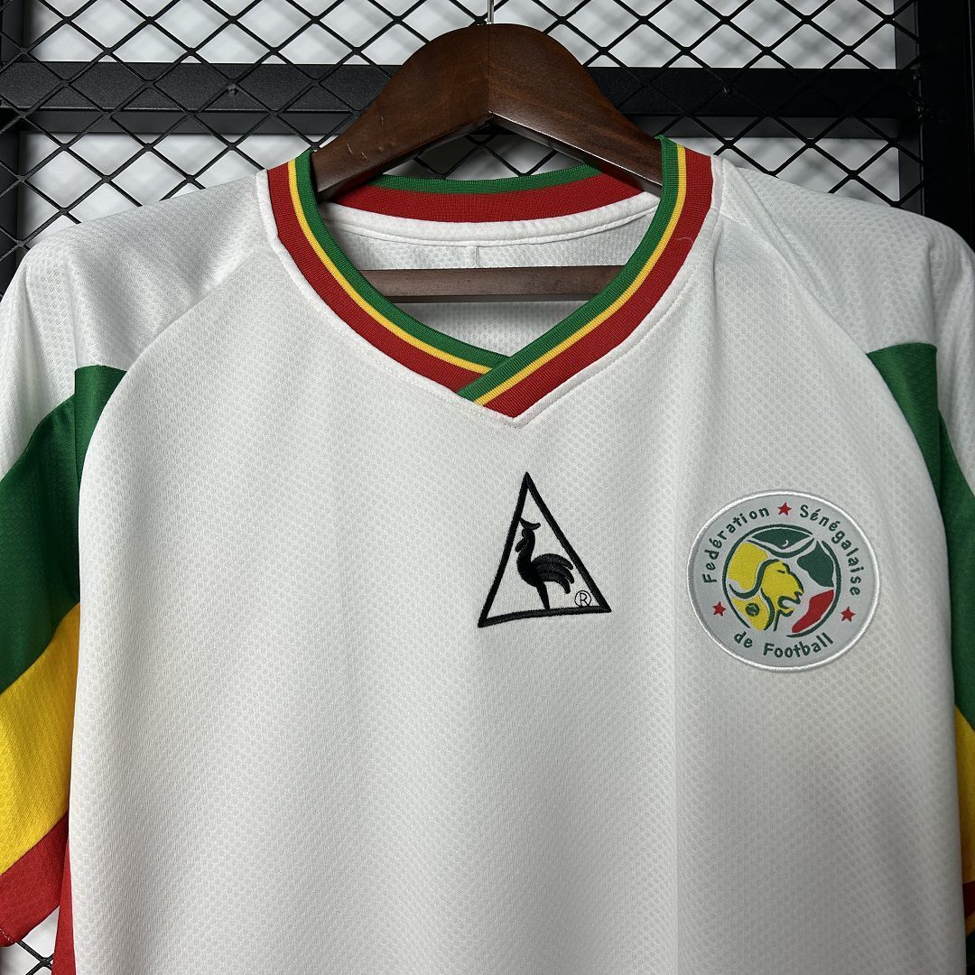 2002 Senegal Home Retro Kit Vintage Shirt AAAAJersey Wholesale Yupoo 4