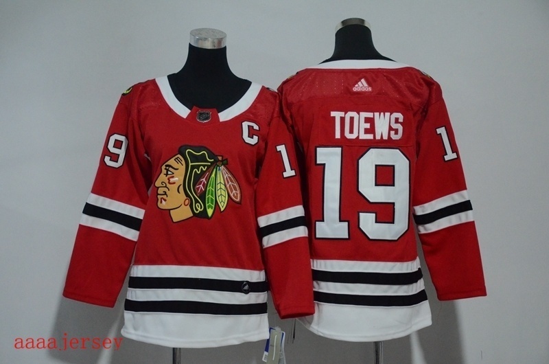 Chicago Blackhawks women ice hockey jersey S-XL 芝加哥黑鹰队女装冰球服